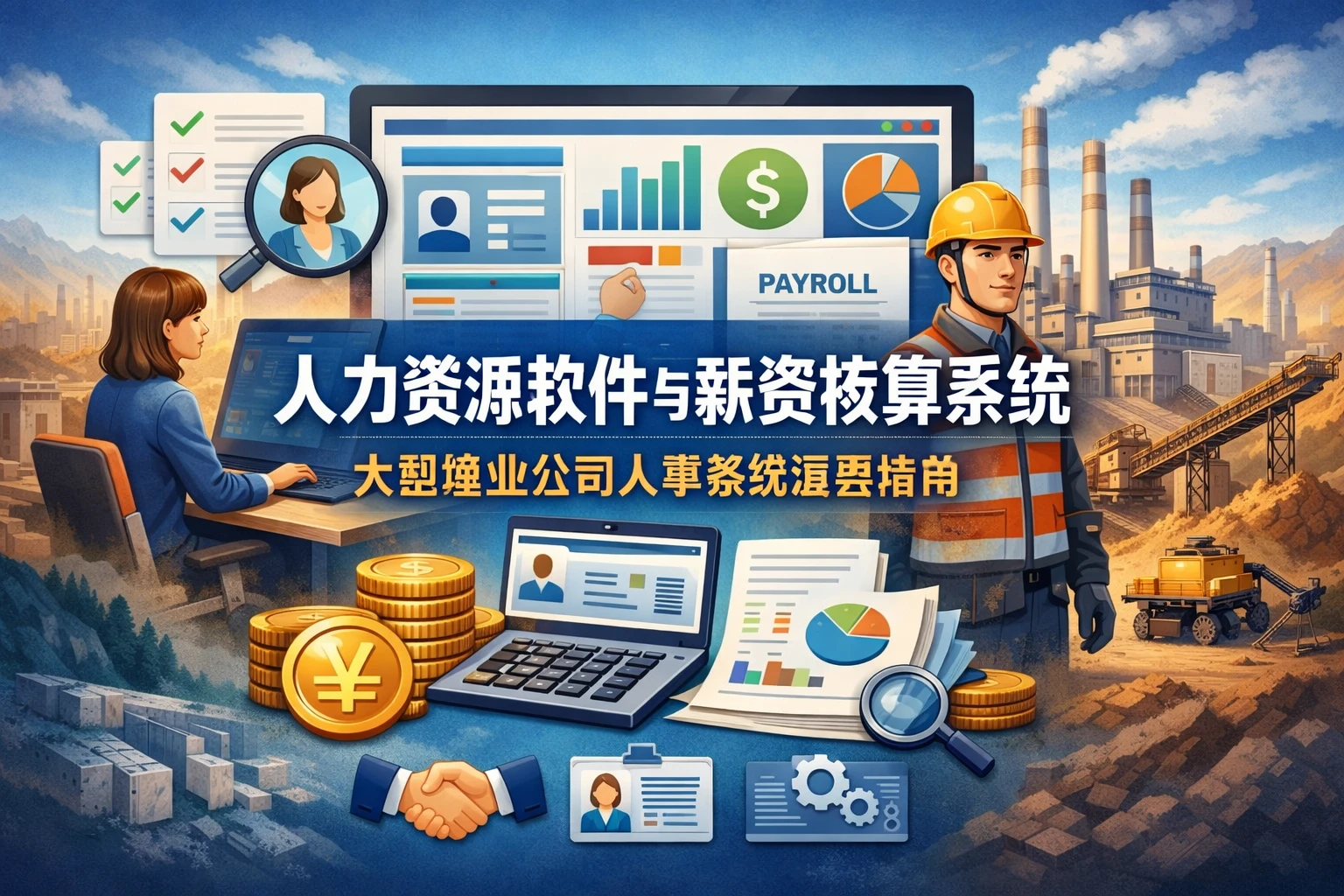 人力资源软件与薪资核算系统：大型镍业公司人事系统选型指南