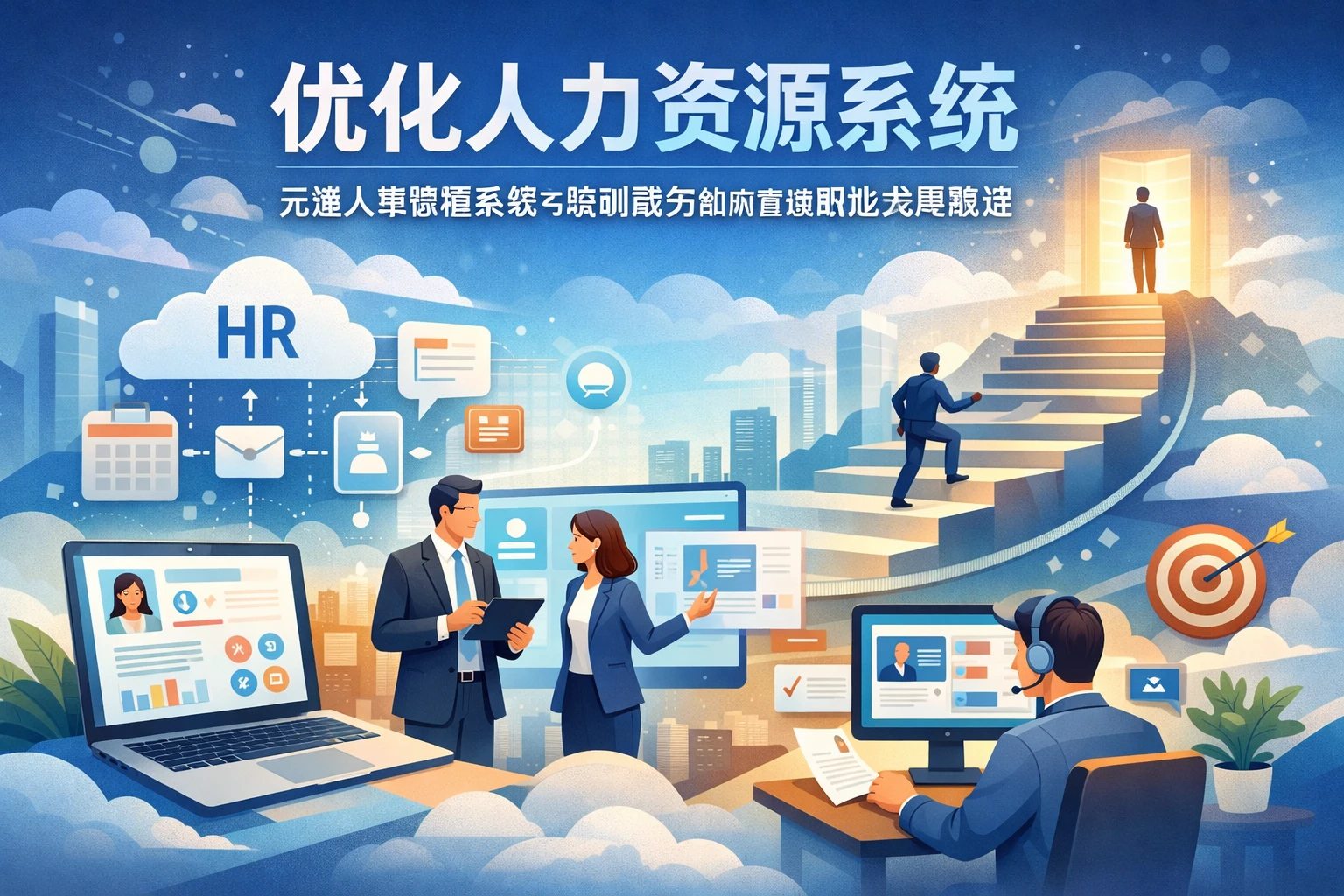 优化人力资源系统:云端人事管理系统与培训服务如何重塑职业发展路径