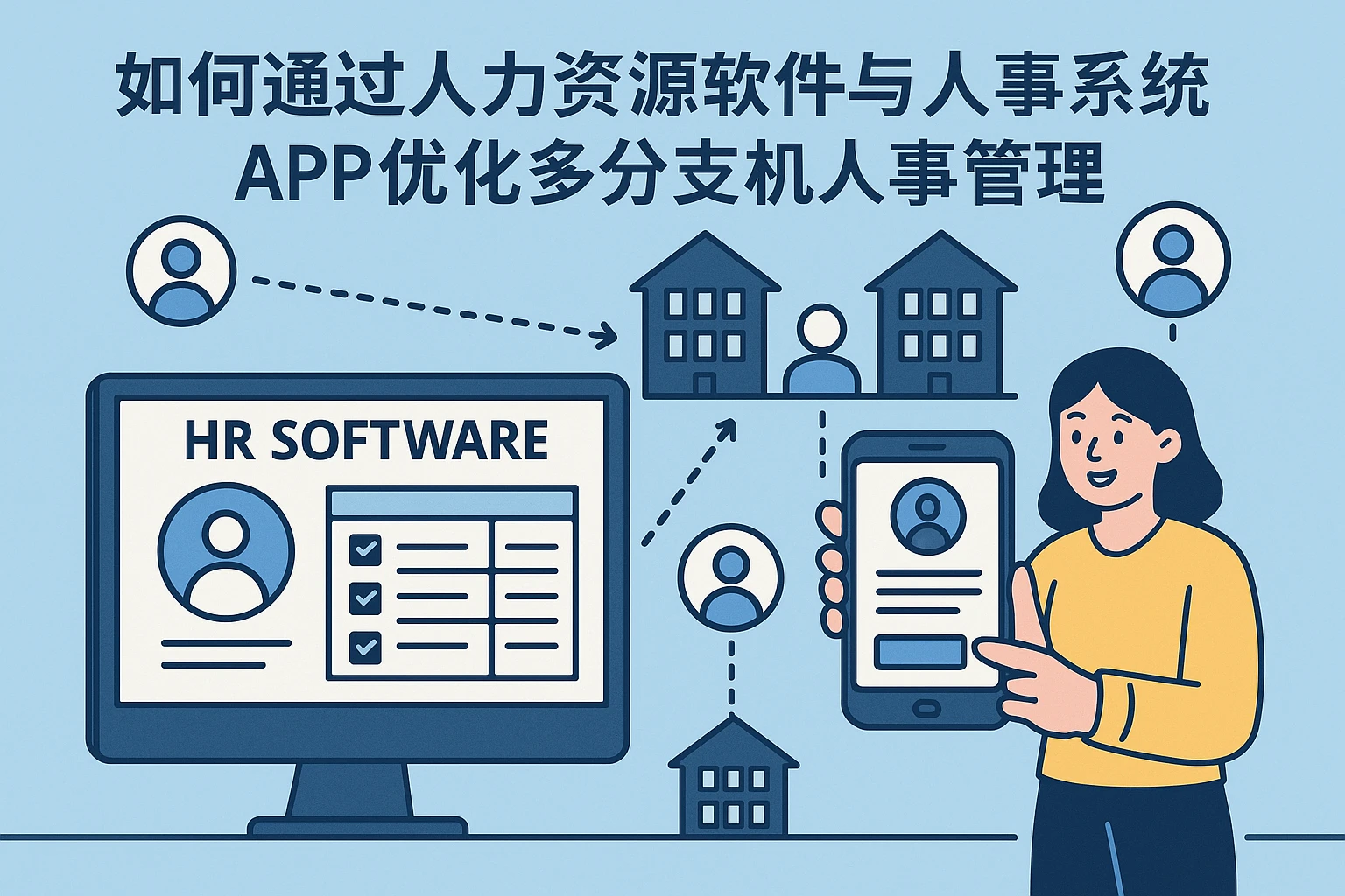 如何通过人力资源软件与人事系统APP优化多分支机构人事管理