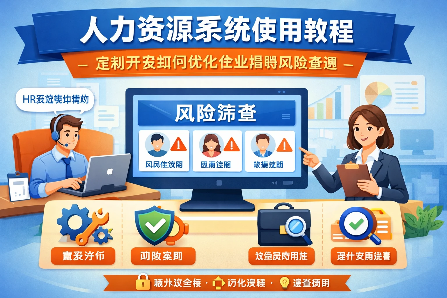 人力资源系统使用教程：定制开发如何优化企业招聘风险管理