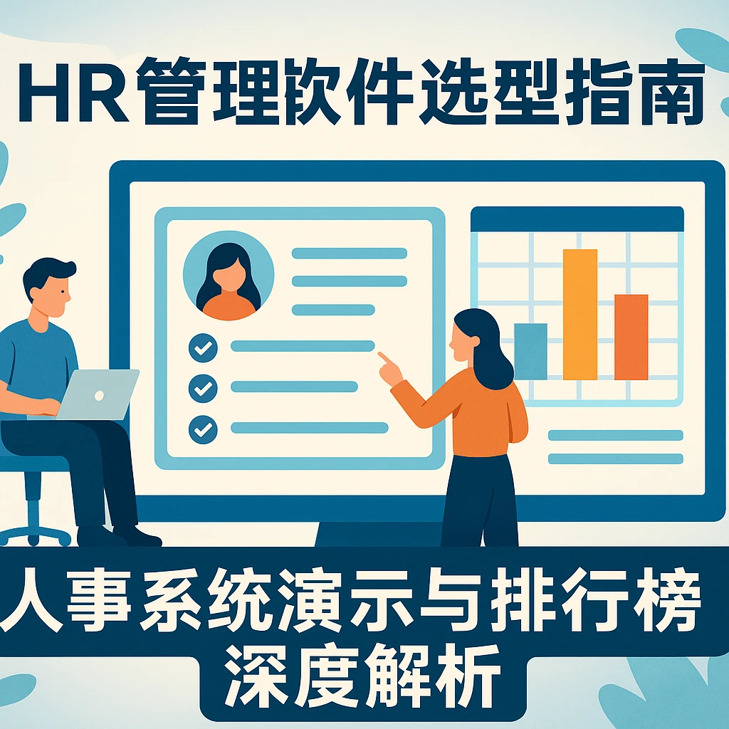 HR管理软件选型指南：人事系统演示与排行榜深度解析