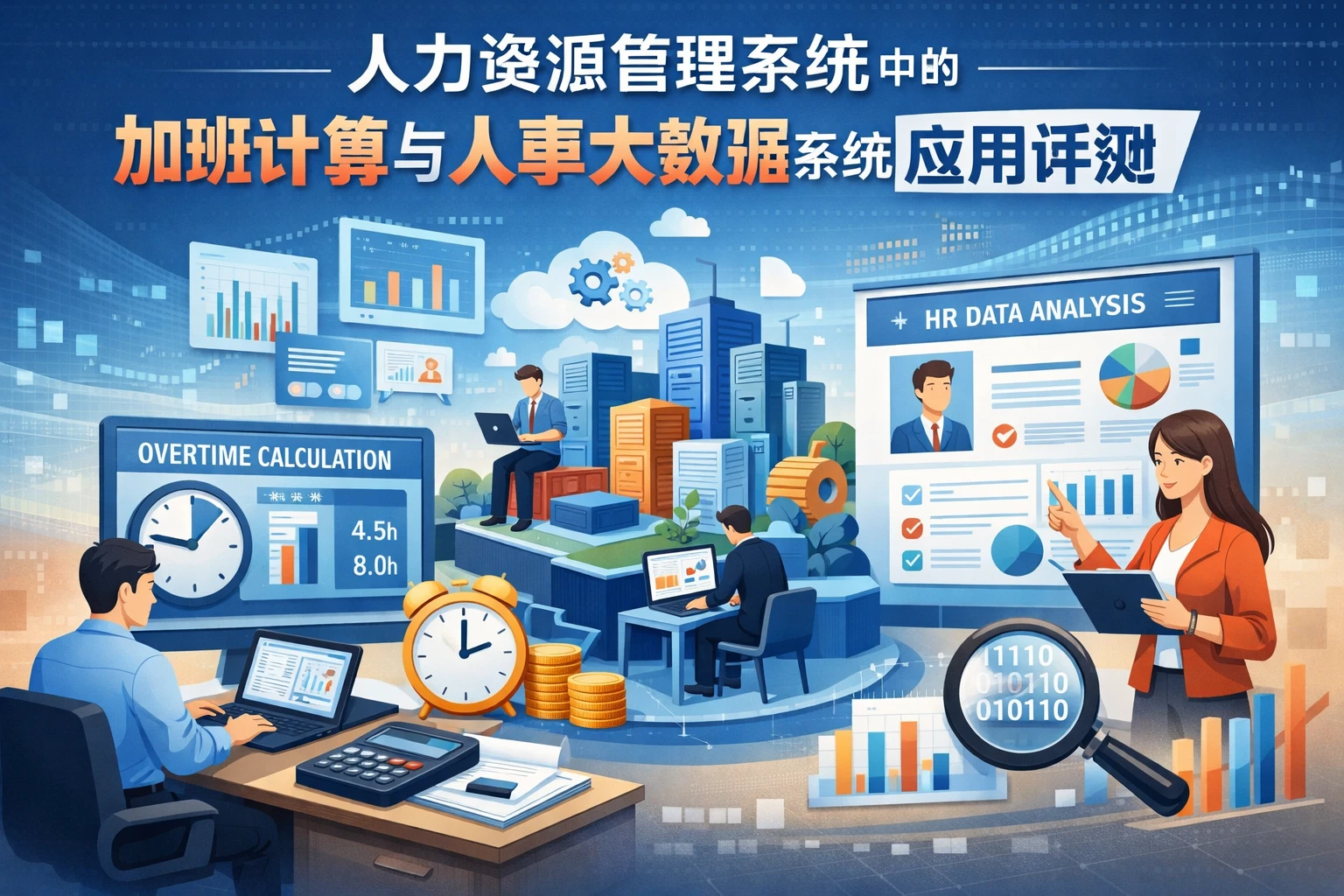 人力资源管理系统中的加班计算与人事大数据系统应用评测