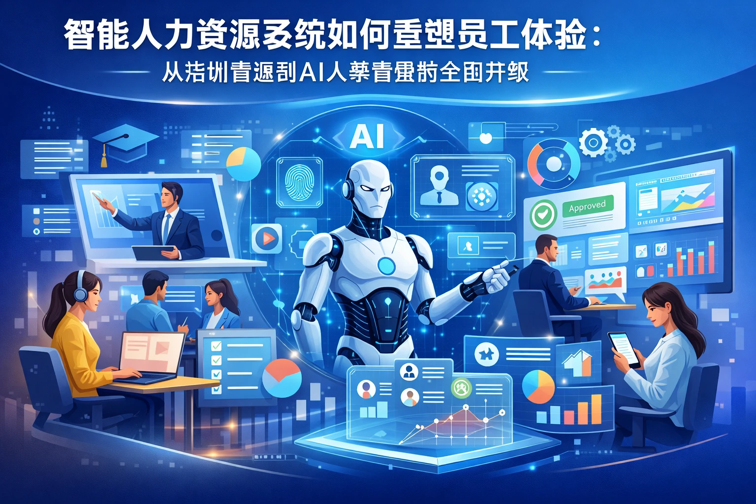智能人力资源系统如何重塑员工体验：从培训管理到AI人事管理的全面升级