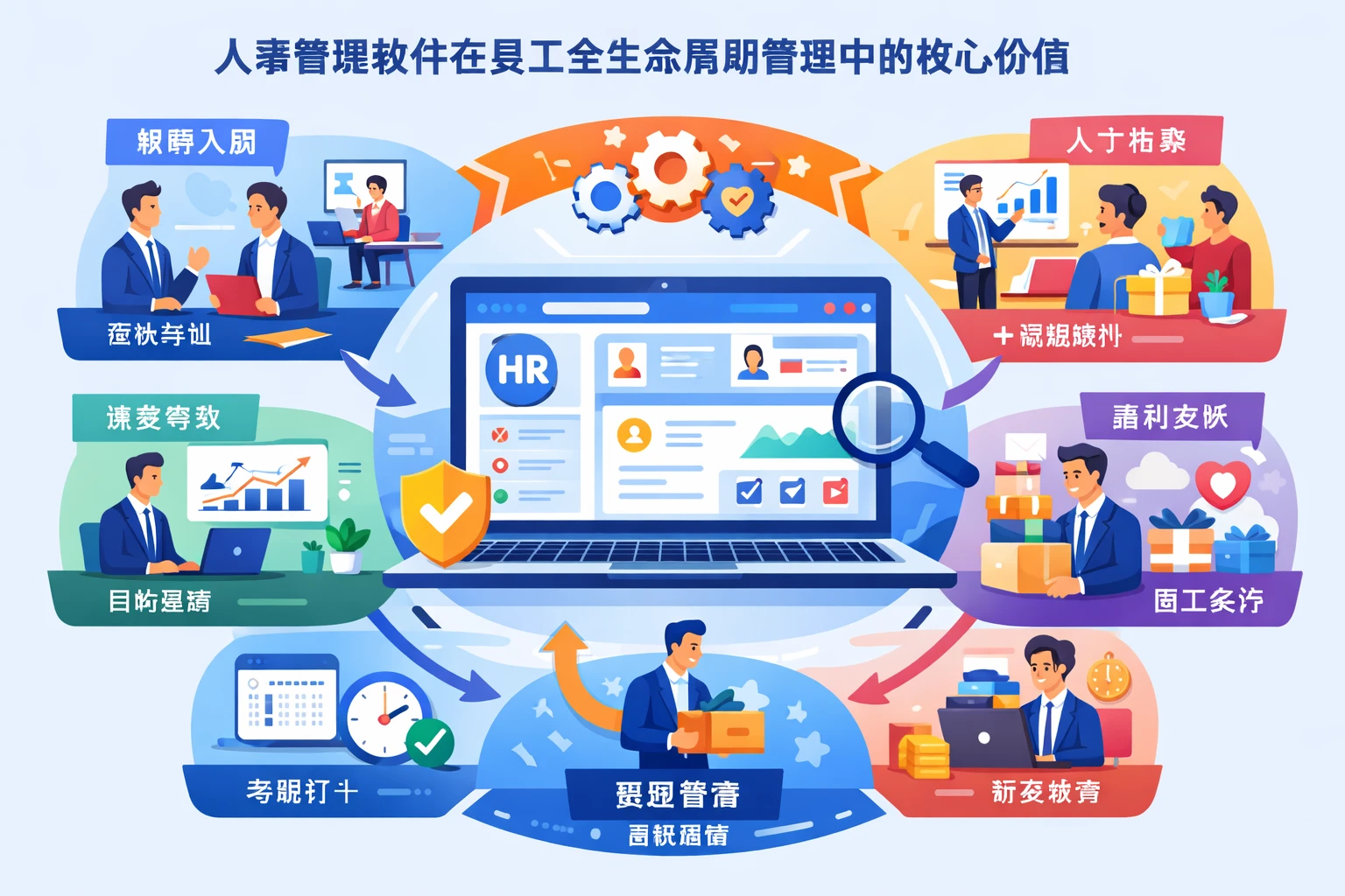 人事管理软件在员工全生命周期管理中的核心价值