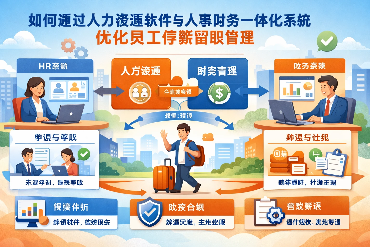 如何通过人力资源软件与人事财务一体化系统优化员工停薪留职管理