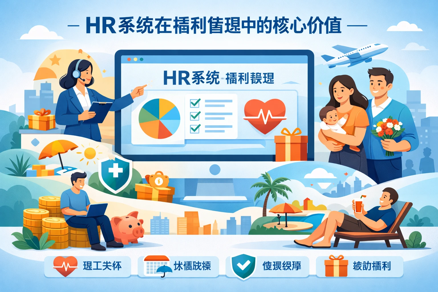 HR系统在福利管理中的核心价值