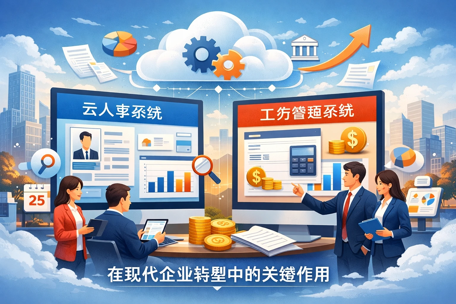 云人事系统与工资管理系统在现代企业转型中的关键作用