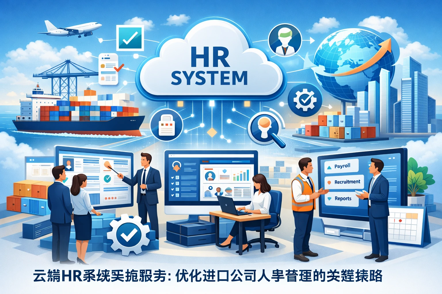 云端HR系统实施服务：优化进口公司人事管理的关键策略