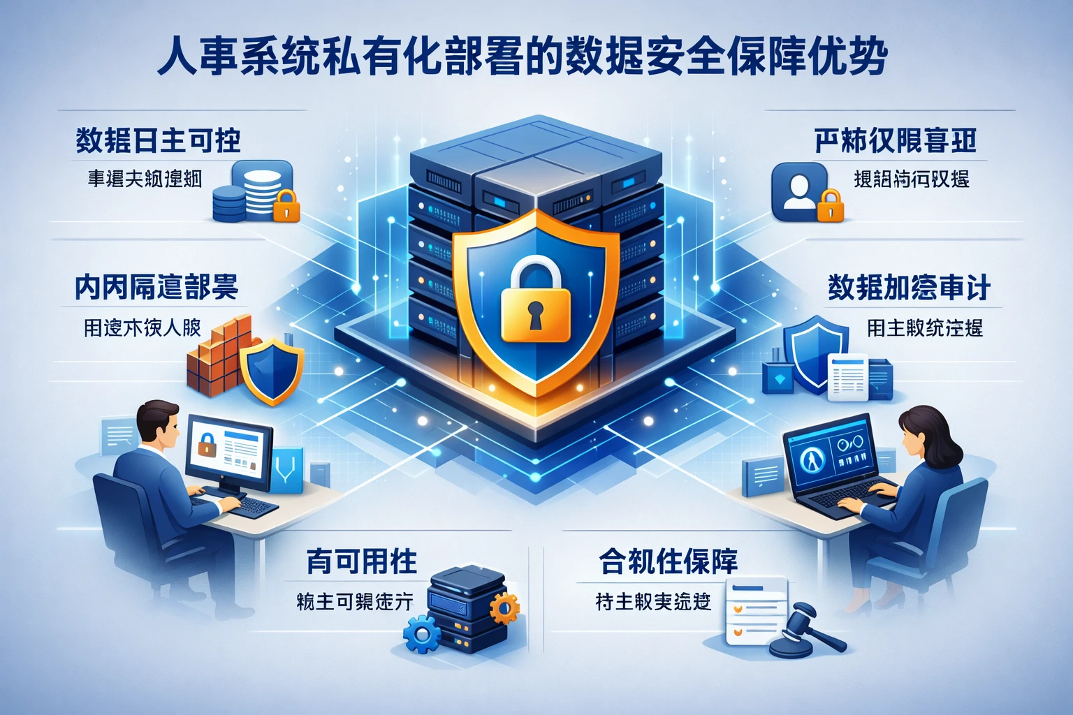 人事系统私有化部署的数据安全保障优势