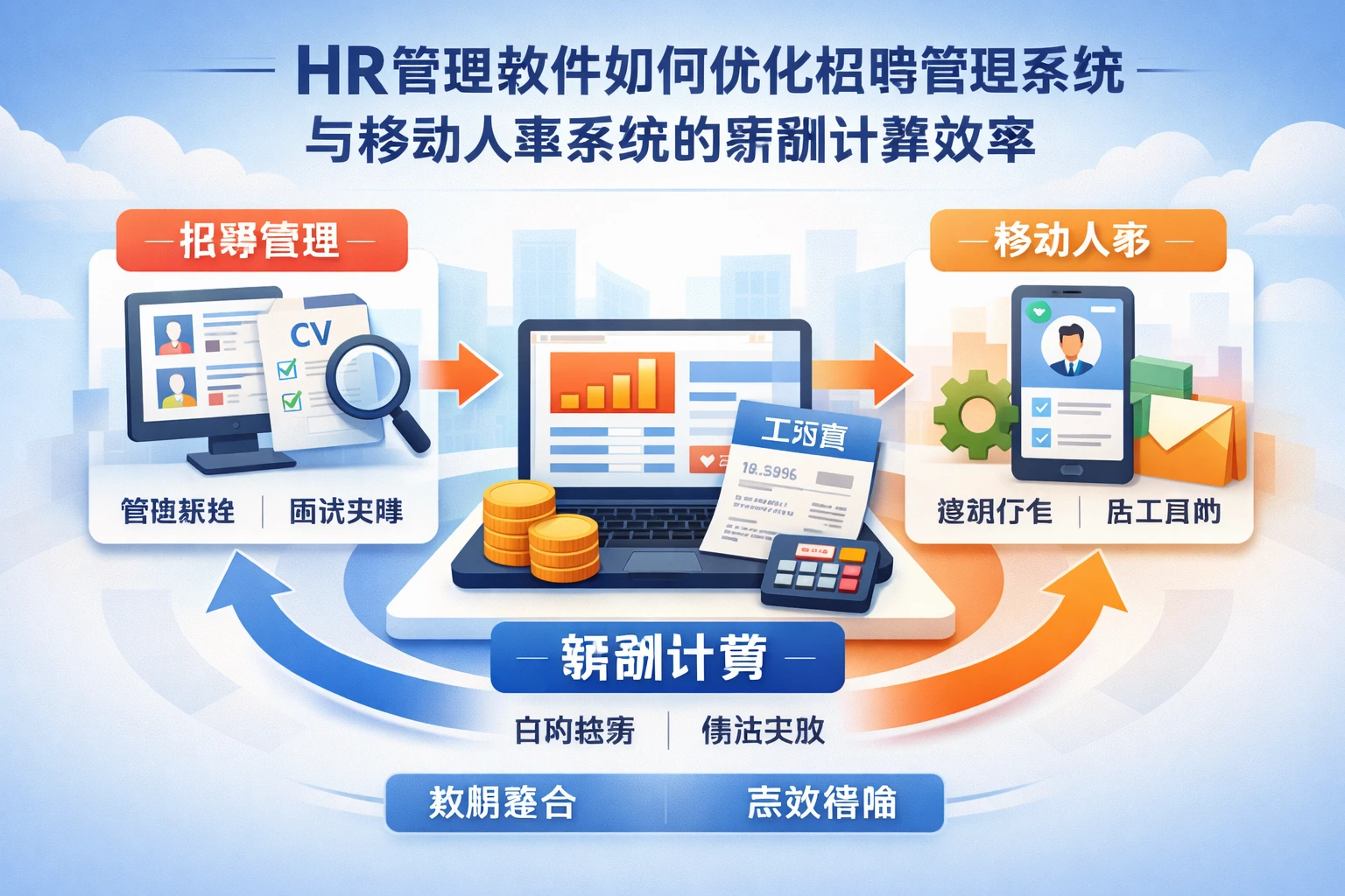HR管理软件如何优化招聘管理系统与移动人事系统的薪酬计算效率
