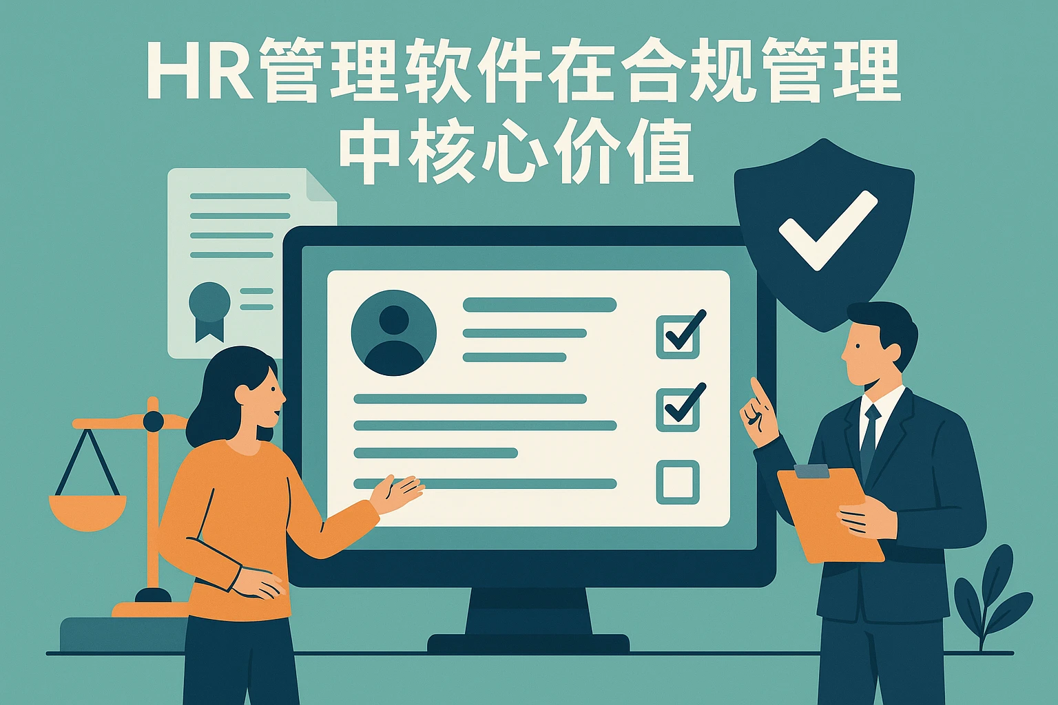 HR管理软件在合规管理中的核心价值