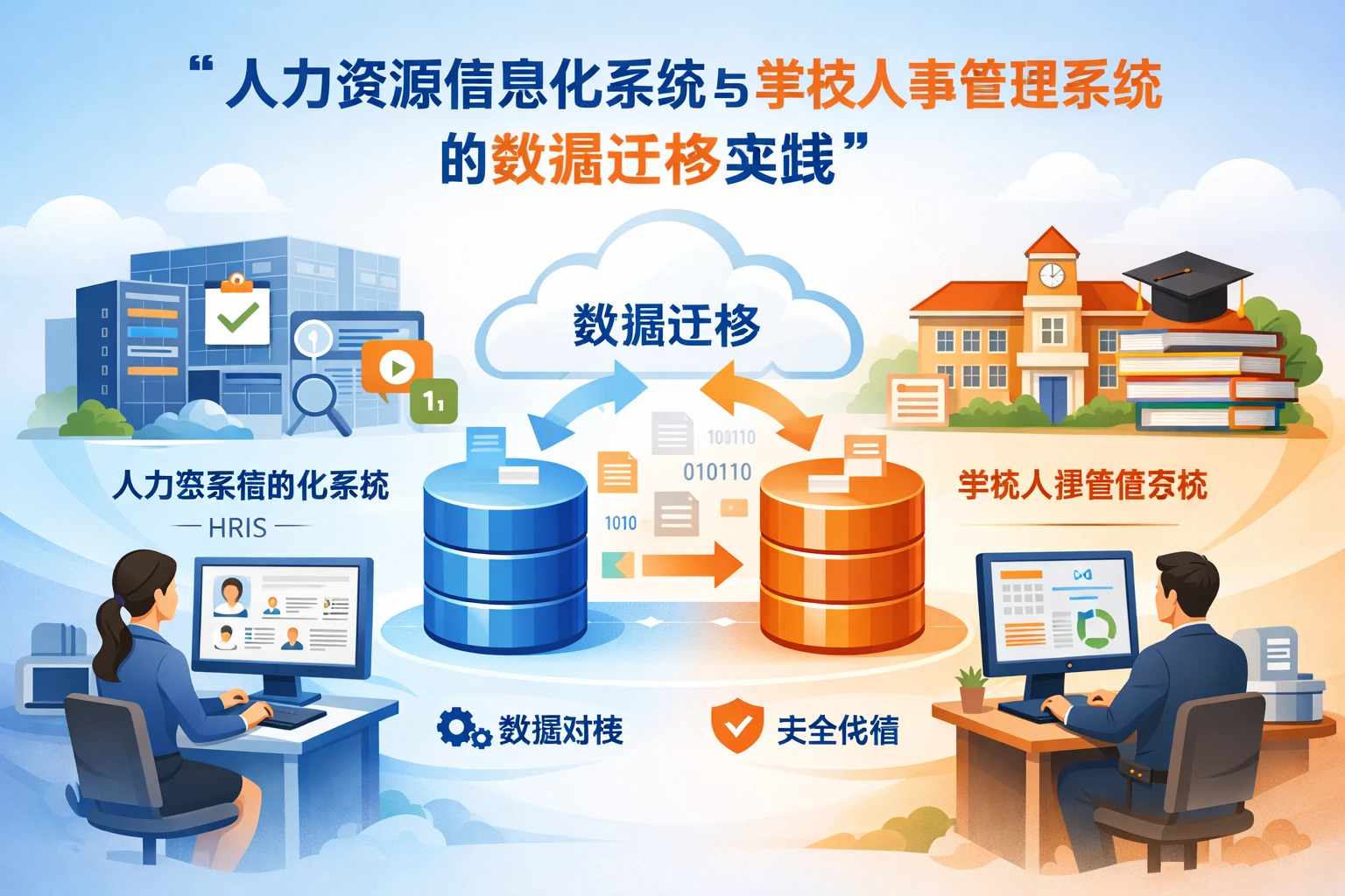 人力资源信息化系统与学校人事管理系统的数据迁移实践