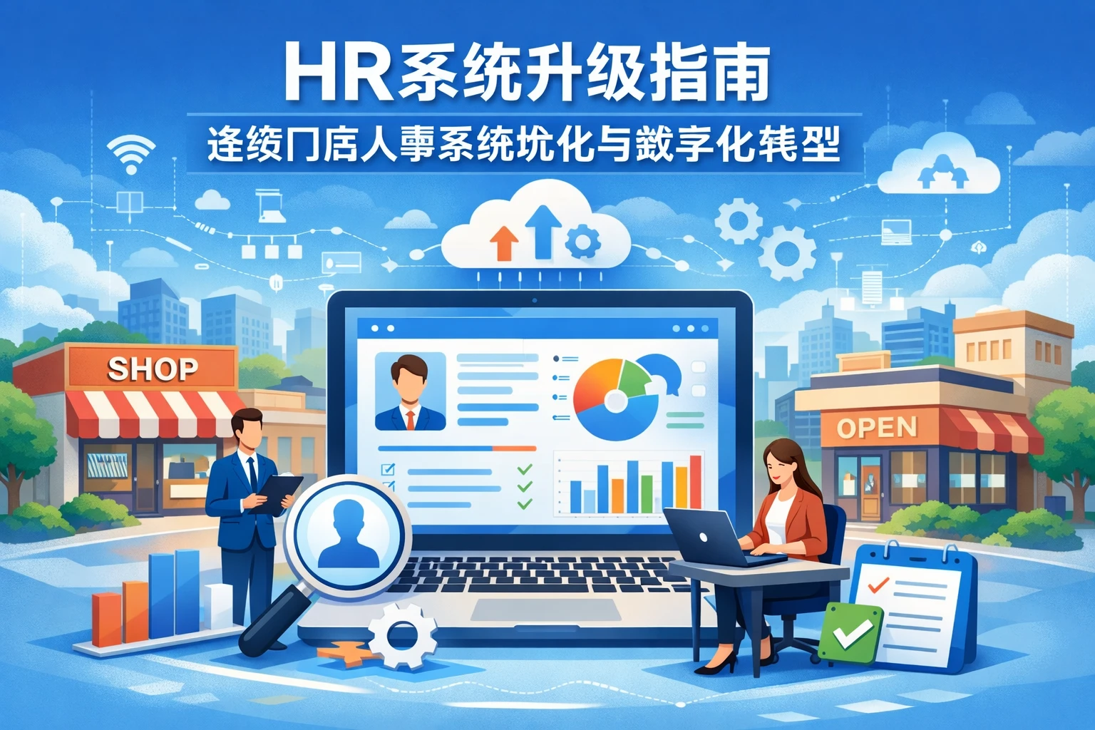 HR系统升级指南：连锁门店人事系统优化与数字化转型