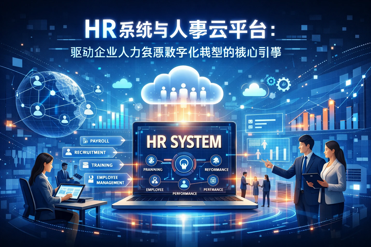 HR系统与人事云平台:驱动企业人力资源数字化转型的核心引擎