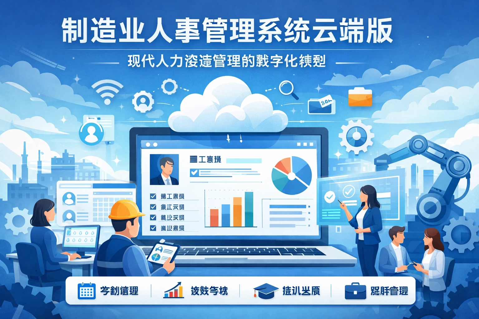 制造业人事管理系统云端版：现代人力资源管理的数字化转型