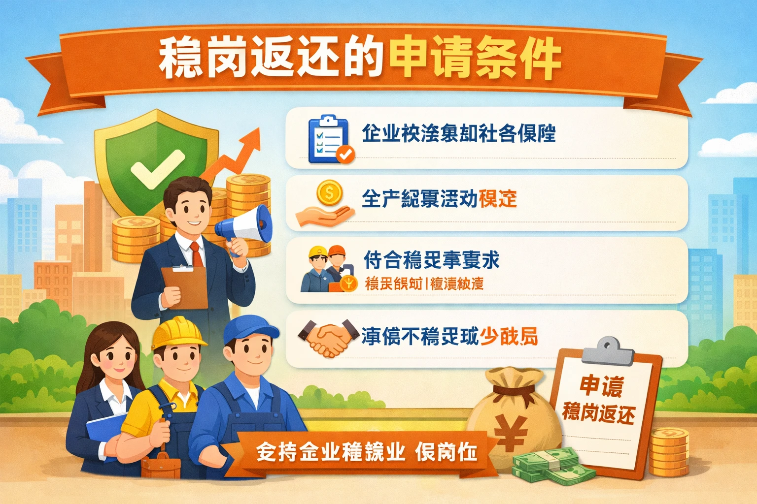 稳岗返还的申请条件