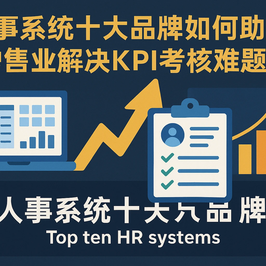 人事系统十大品牌如何助力零售业解决KPI考核难题