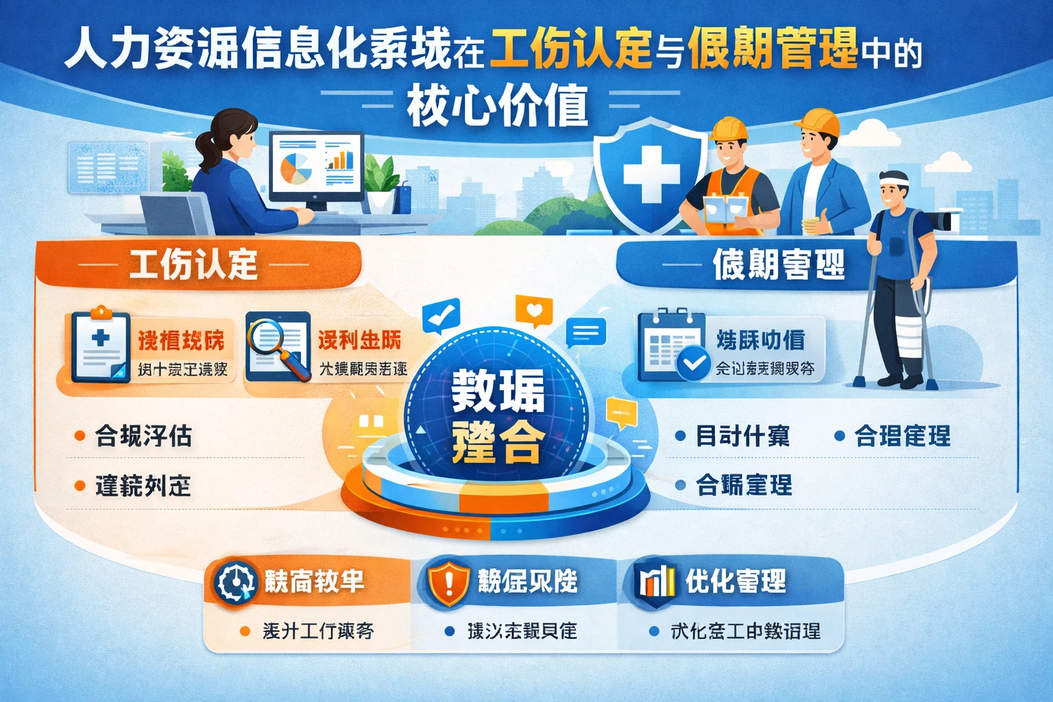 人力资源信息化系统在工伤认定与假期管理中的核心价值