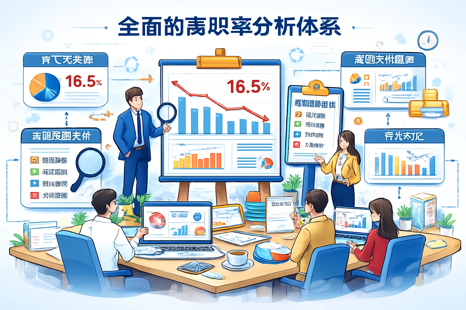全面的离职率分析体系
