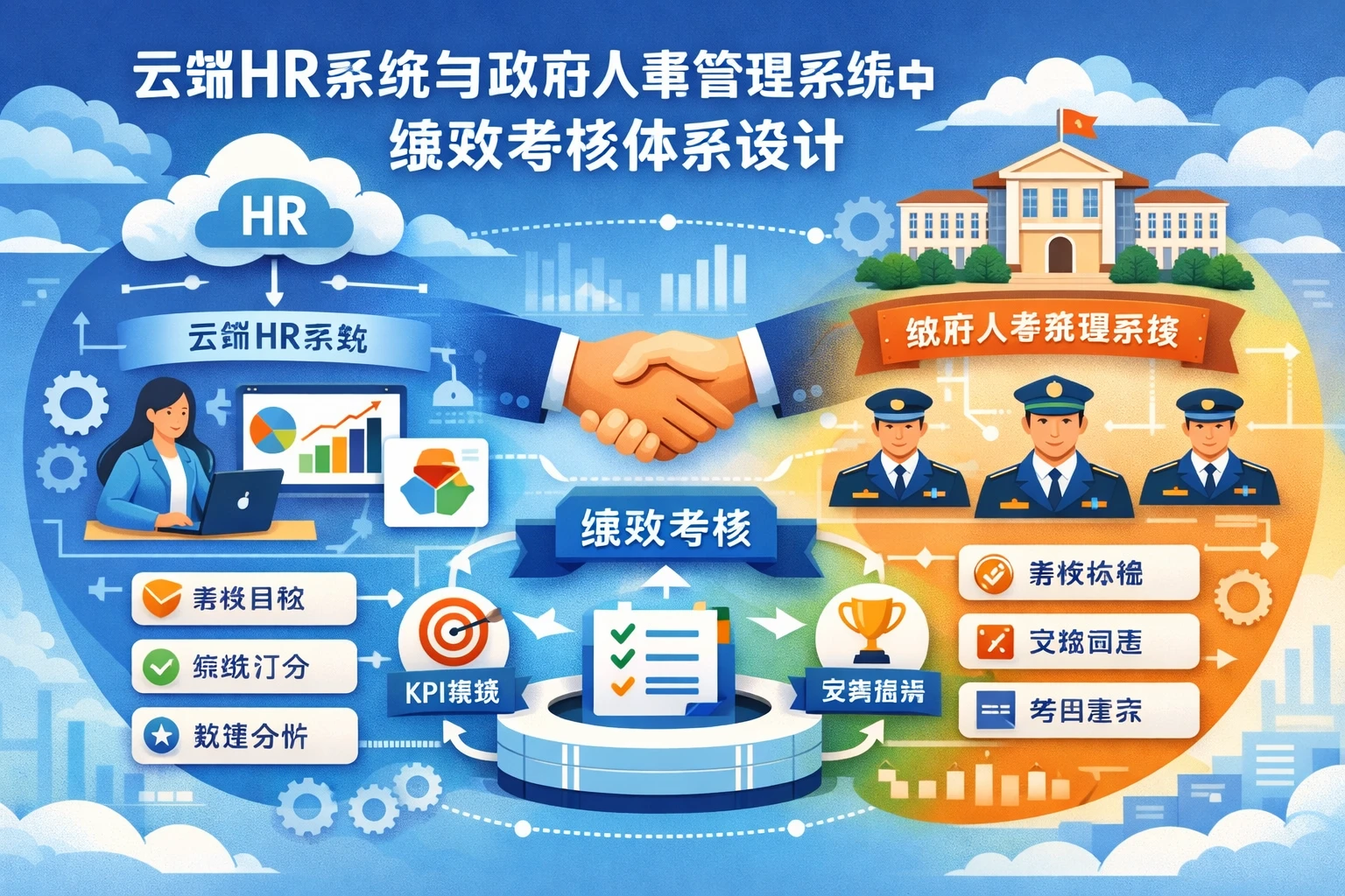 云端HR系统与政府人事管理系统中的绩效考核体系设计