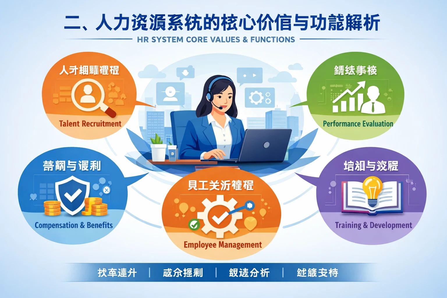 二、人力资源系统的核心价值与功能解析