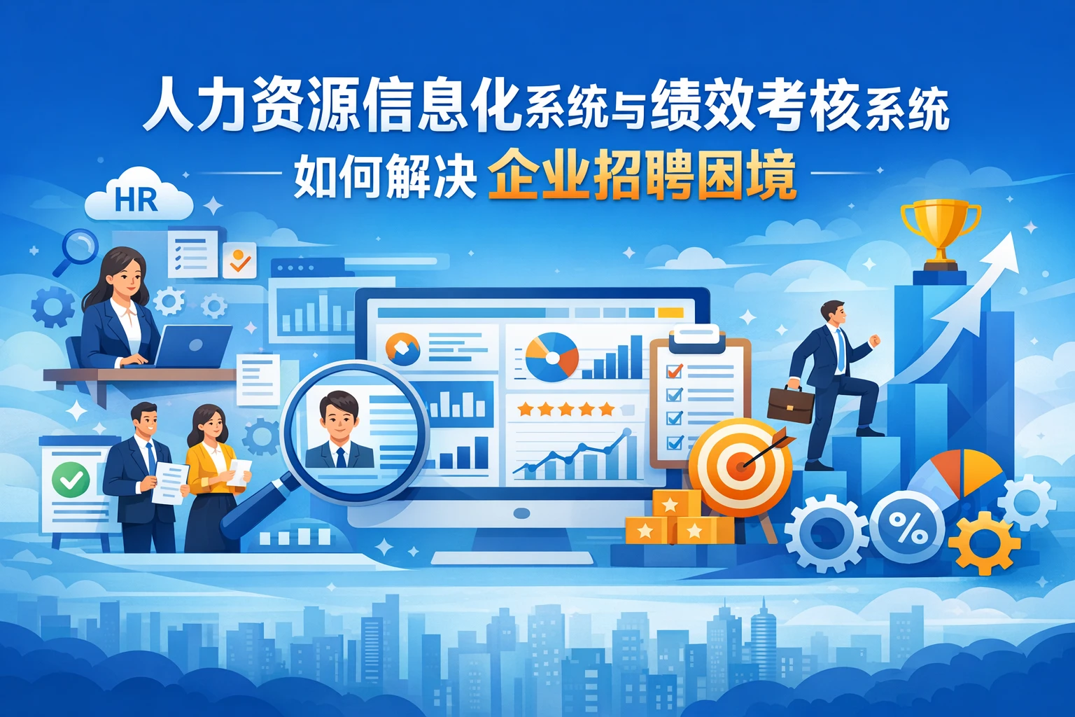 人力资源信息化系统与绩效考核系统如何解决企业招聘困境