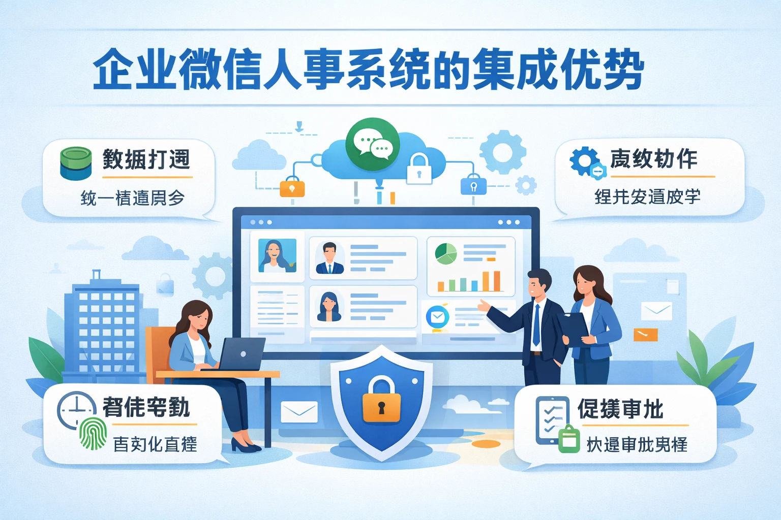 企业微信人事系统的集成优势