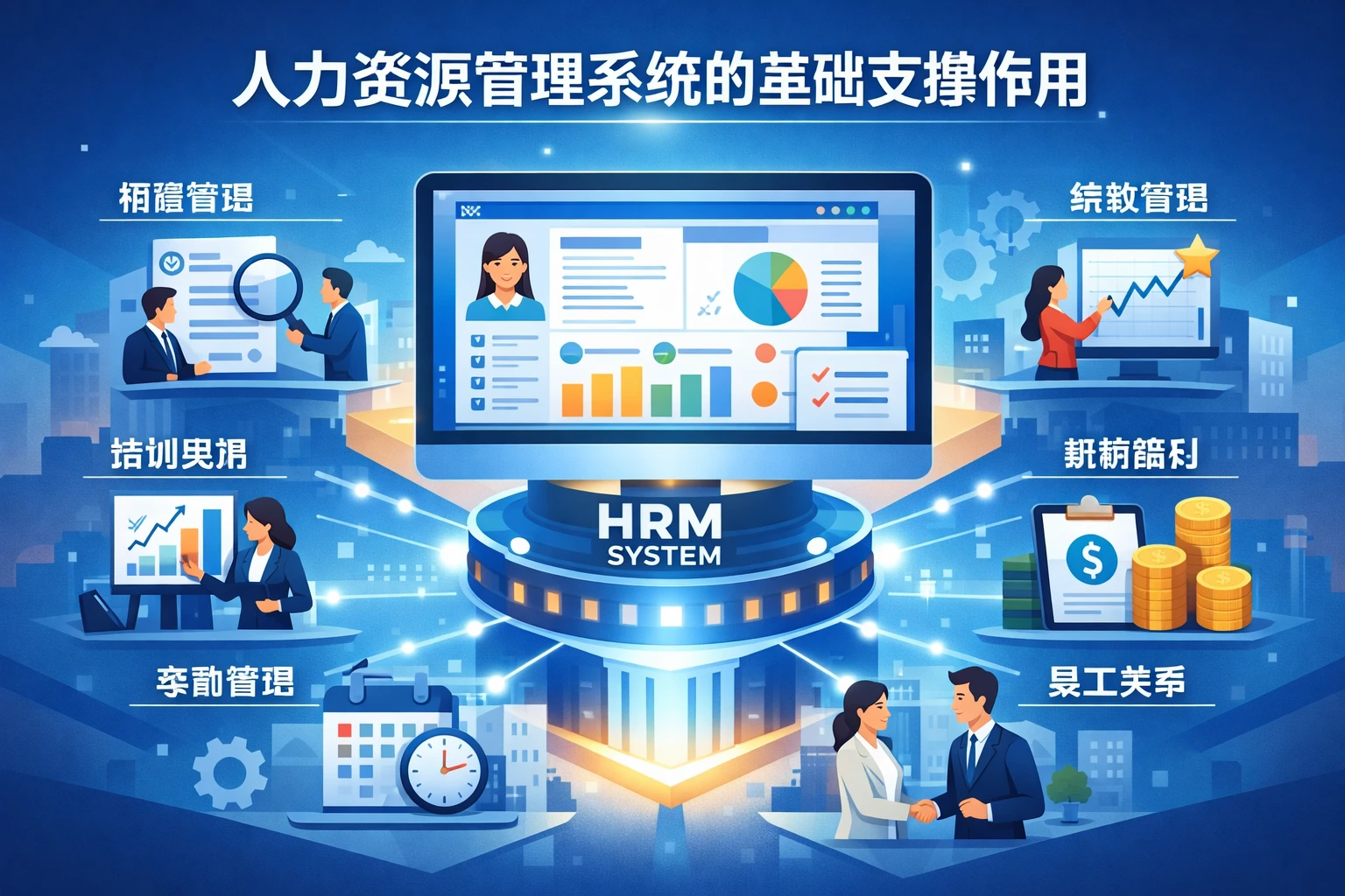 人力资源管理系统的基础支撑作用