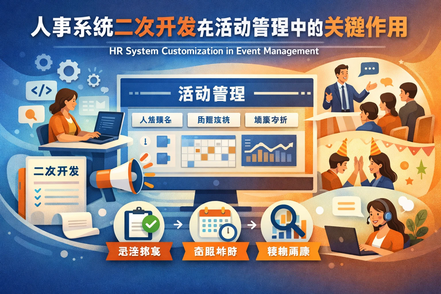 人事系统二次开发在活动管理中的关键作用