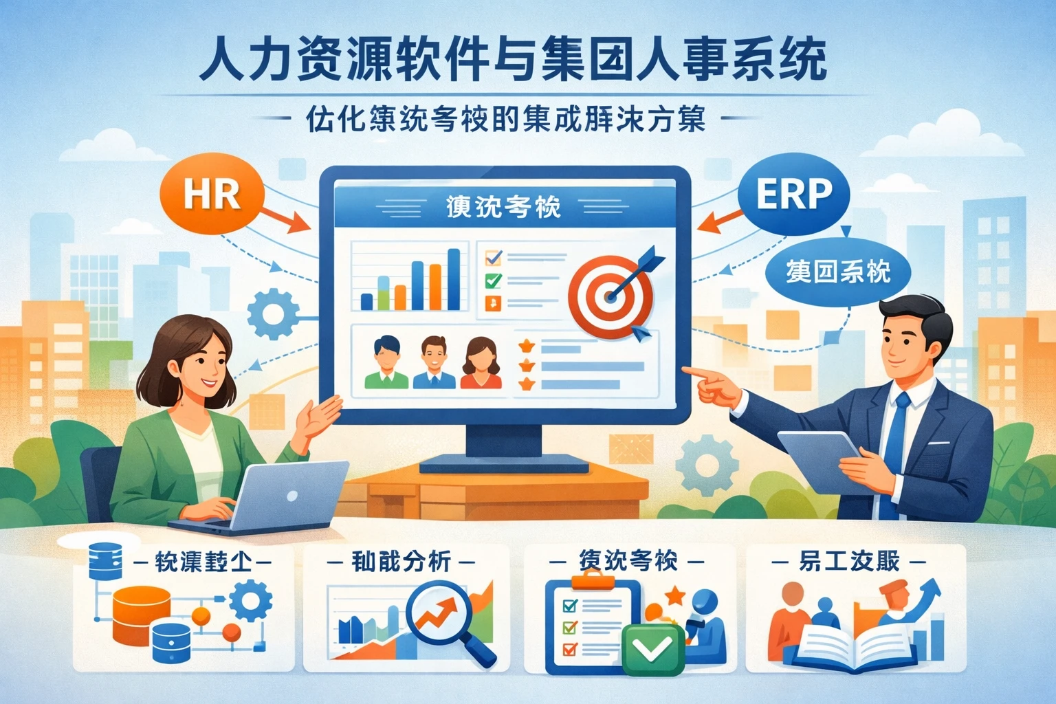 人力资源软件与集团人事系统：优化绩效考核的集成解决方案