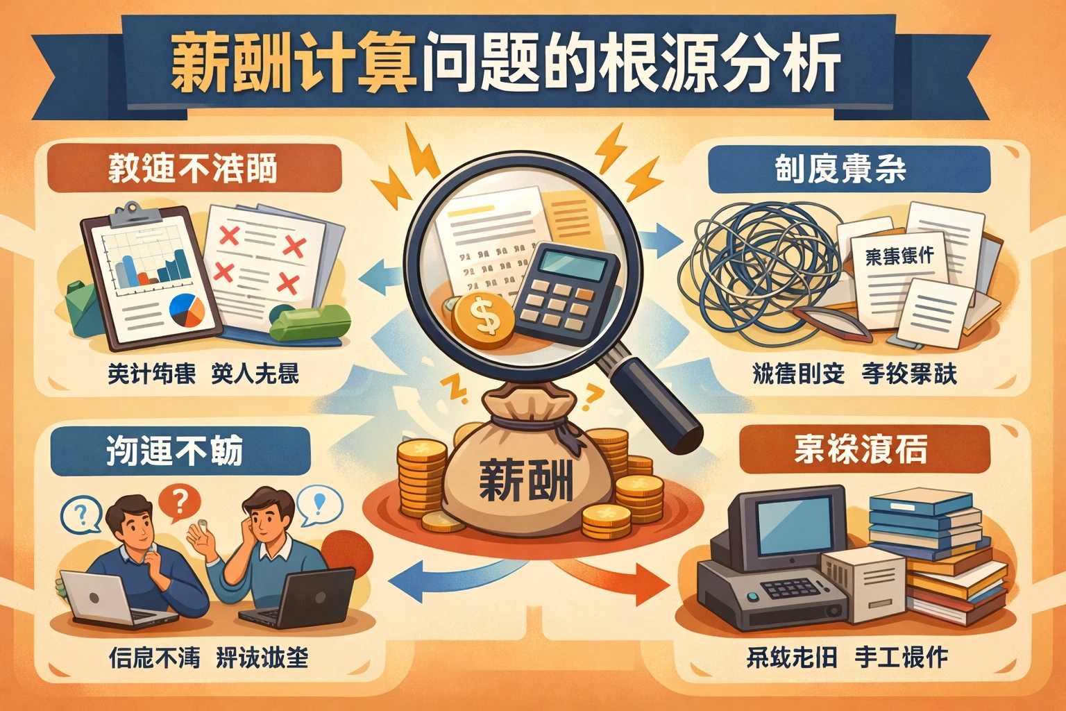 薪酬计算问题的根源分析