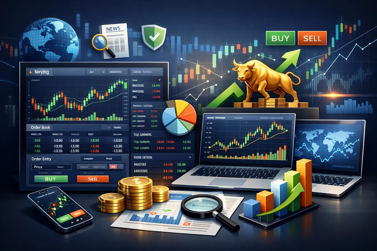 证券交易相关模块的专业化设计