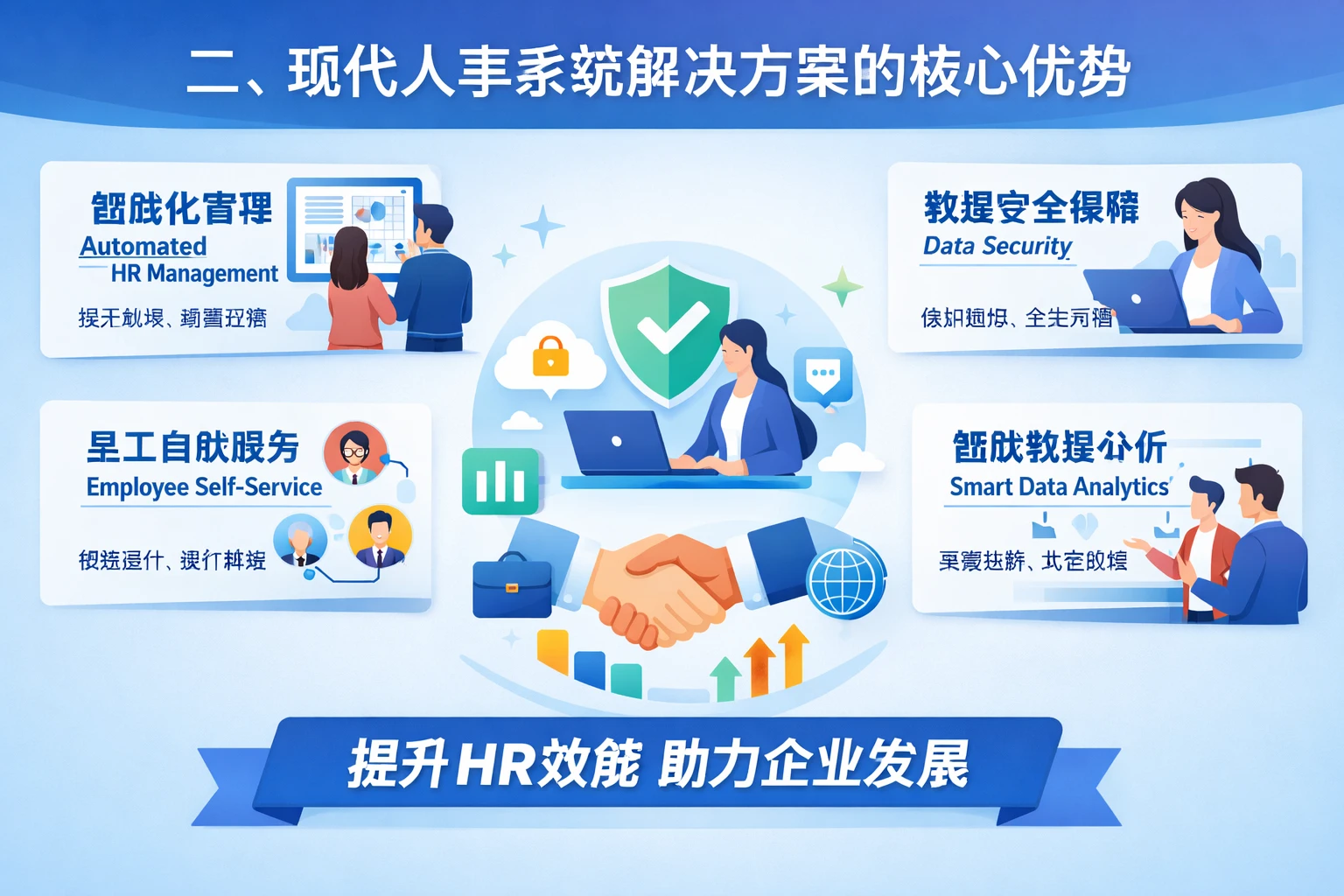 二、现代人事系统解决方案的核心优势