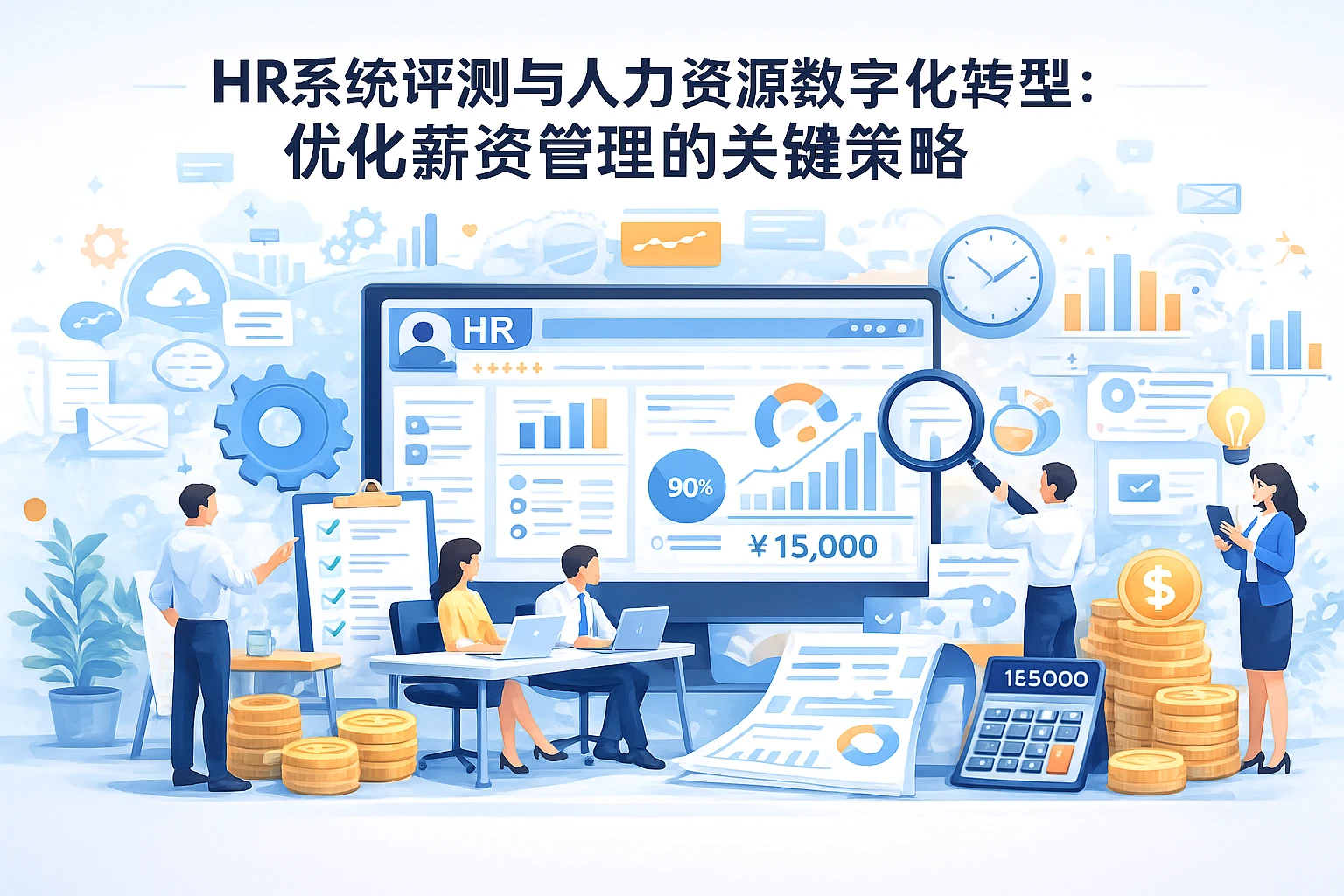 HR系统评测与人力资源数字化转型:优化薪资管理的关键策略