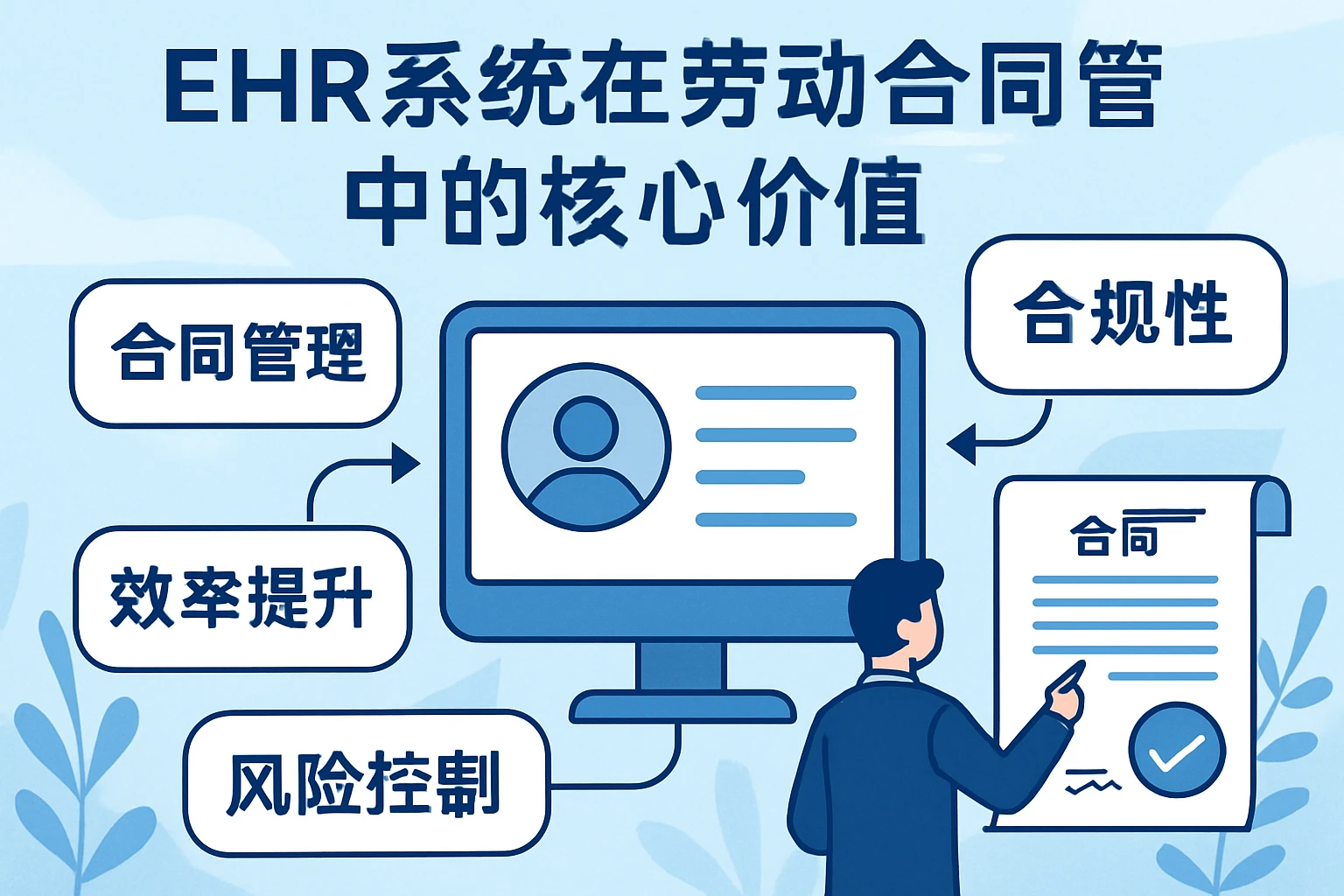 ehr系统在劳动合同管理中的核心价值