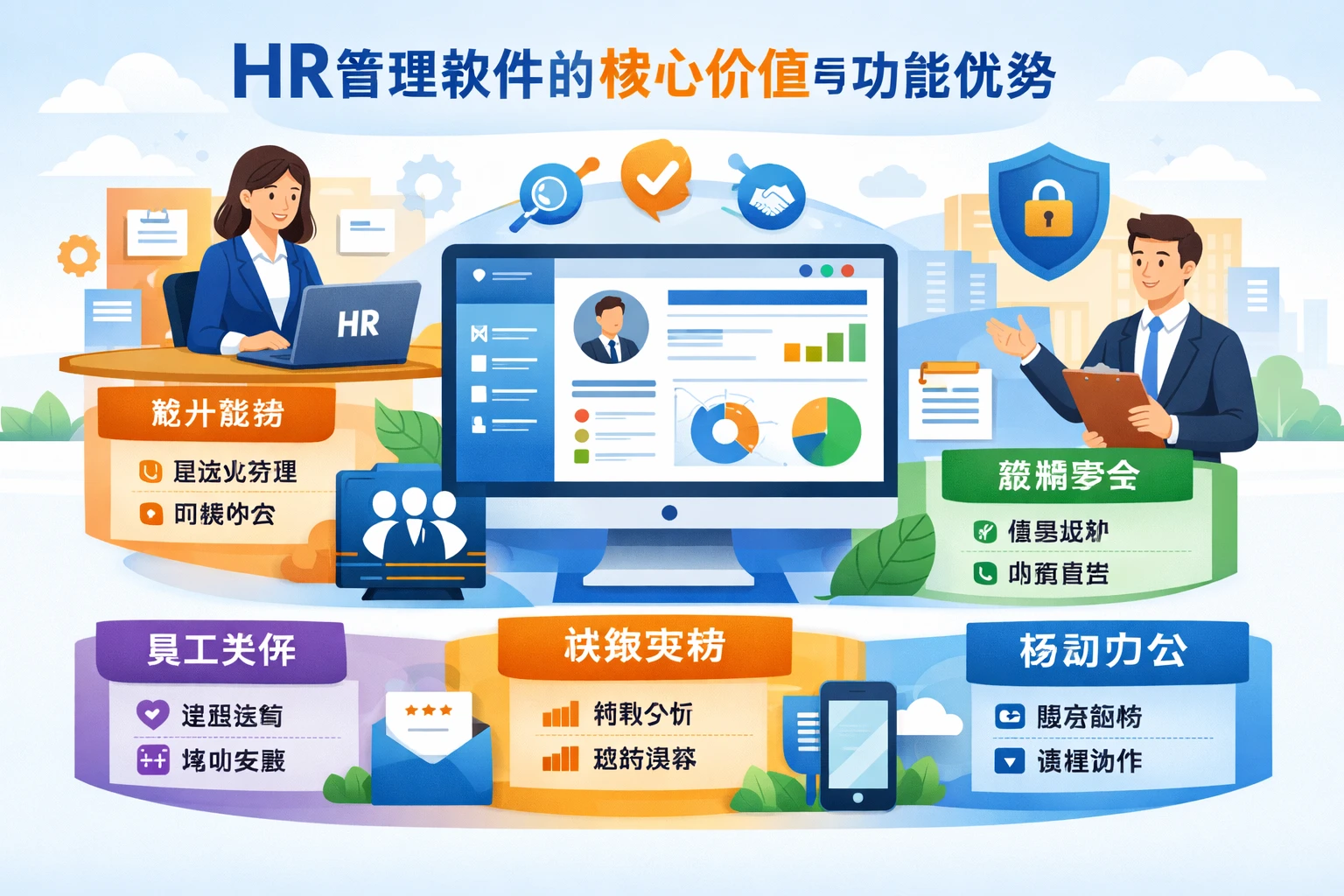 HR管理软件的核心价值与功能优势