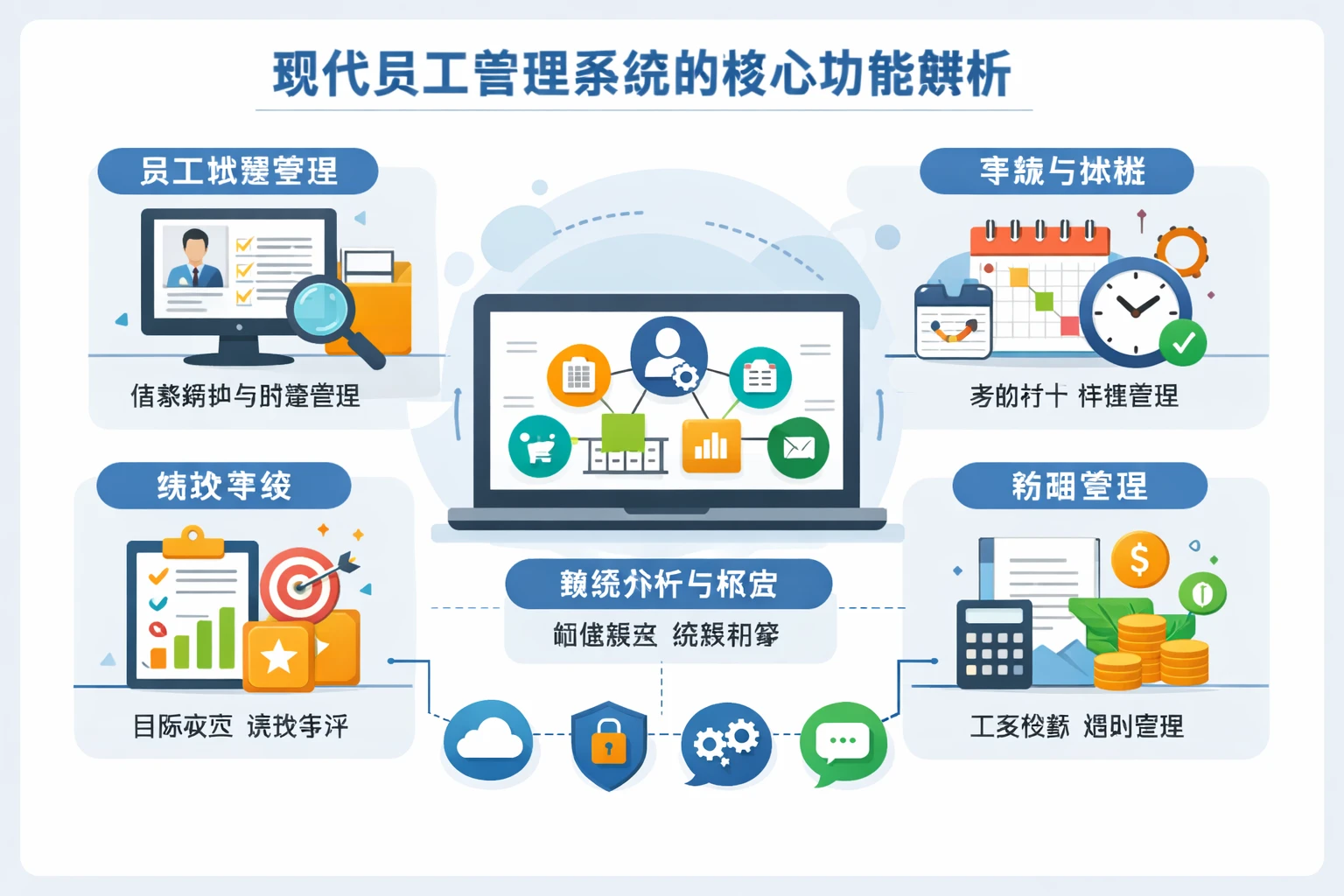 现代员工管理系统的核心功能解析