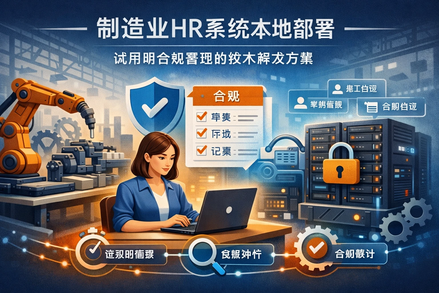 制造业HR系统本地部署：试用期合规管理的技术解决方案