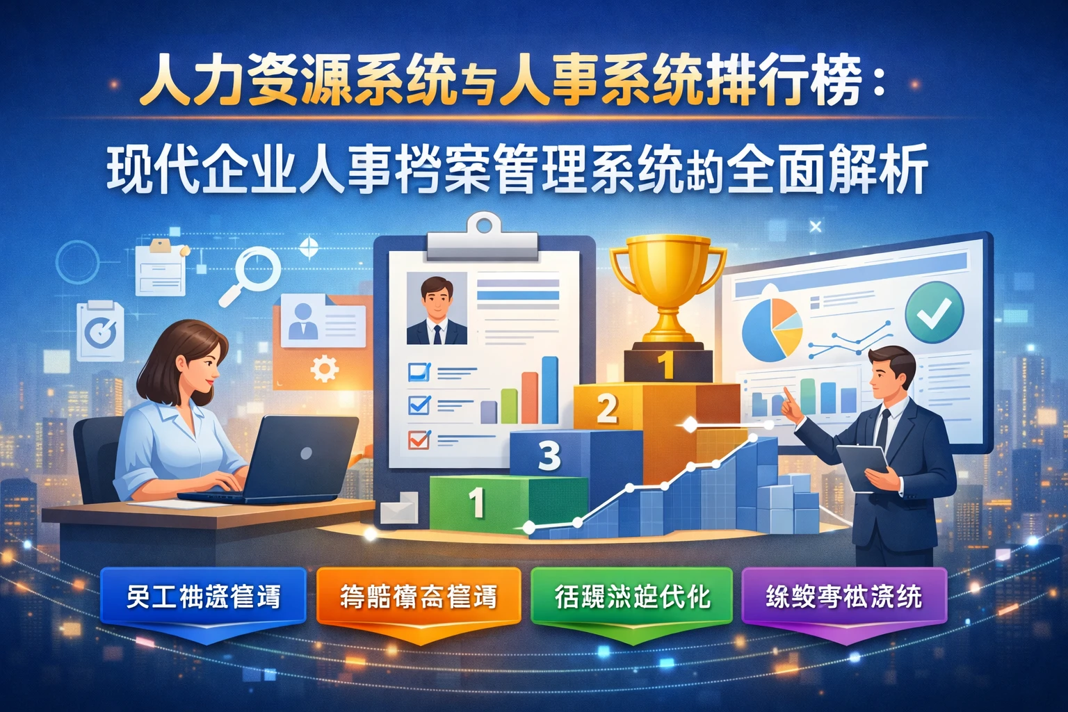 人力资源系统与人事系统排行榜:现代企业人事档案管理系统的全面解析