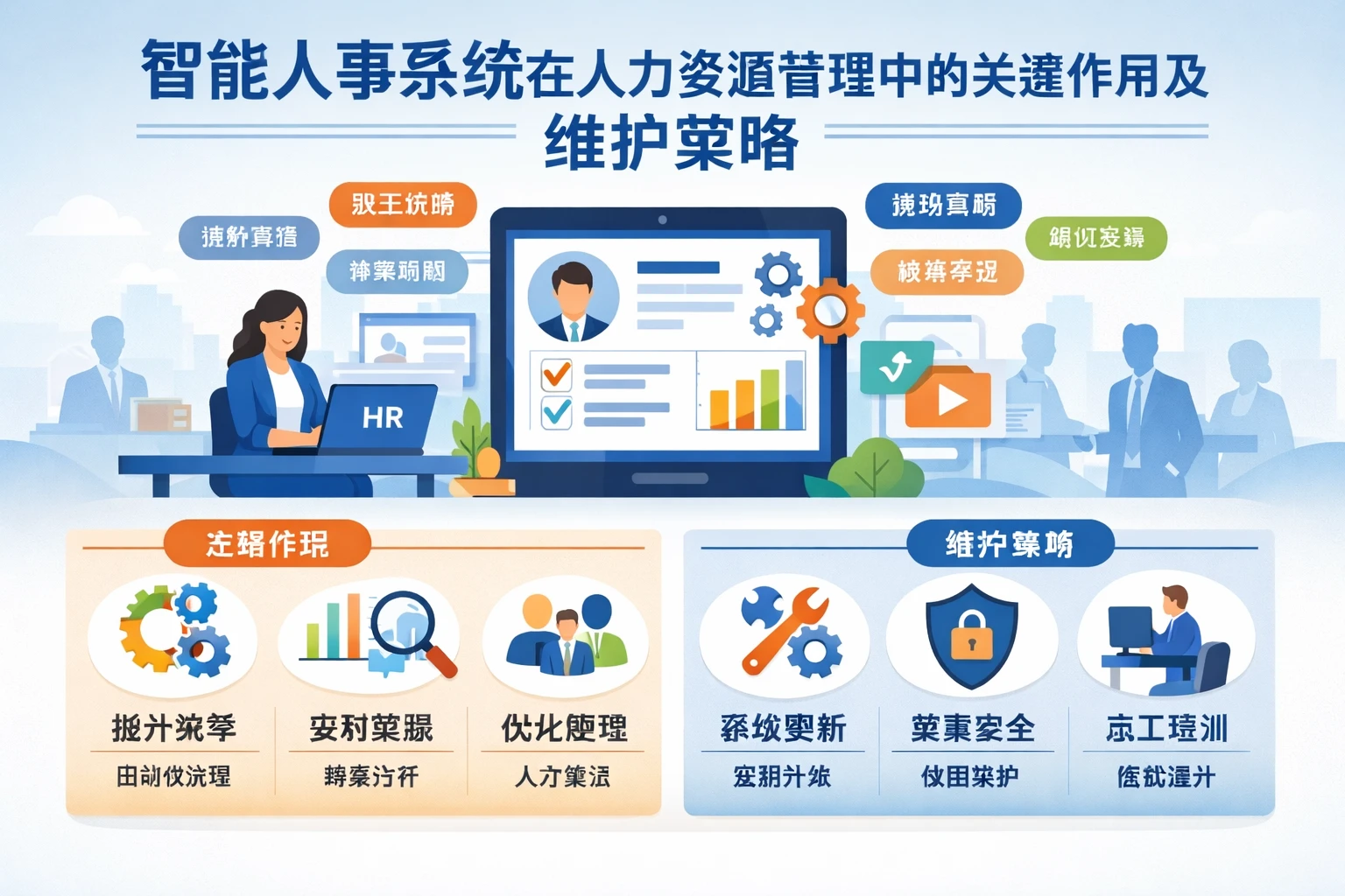 智能人事系统在人力资源管理中的关键作用及维护策略