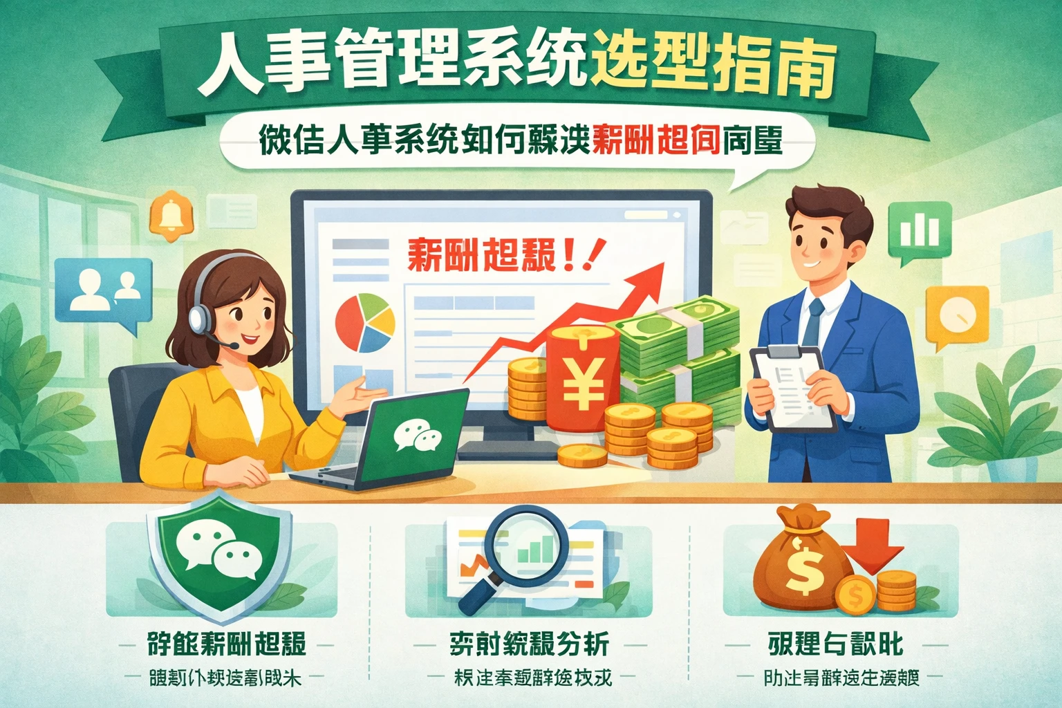 人事管理系统选型指南：微信人事系统如何解决薪酬超额问题