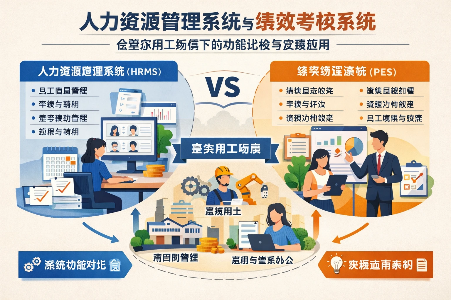 人力资源管理系统与绩效考核系统在复杂用工场景下的功能比较与实践应用