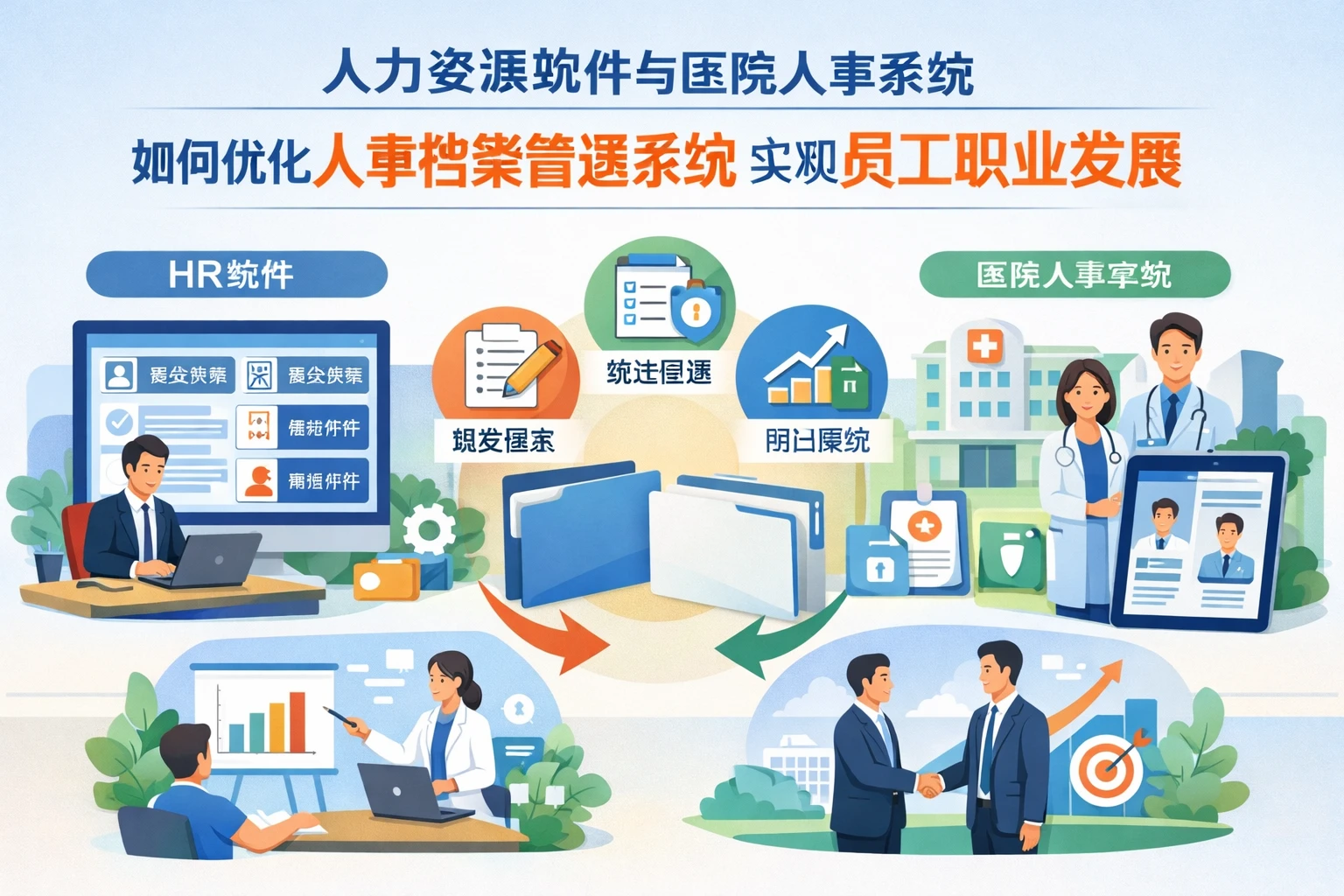 人力资源软件与医院人事系统如何优化人事档案管理系统实现员工职业发展