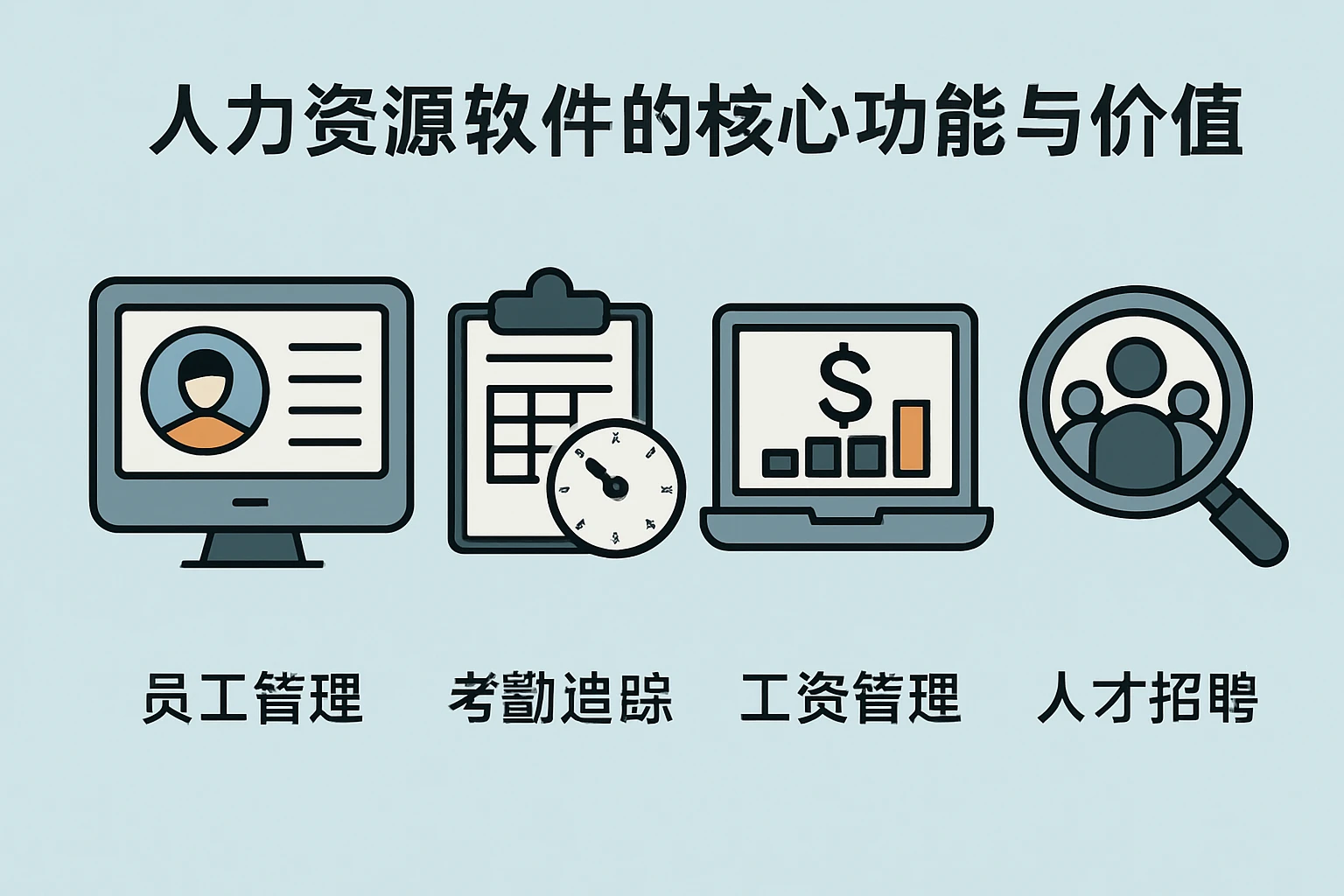 人力资源软件的核心功能与价值