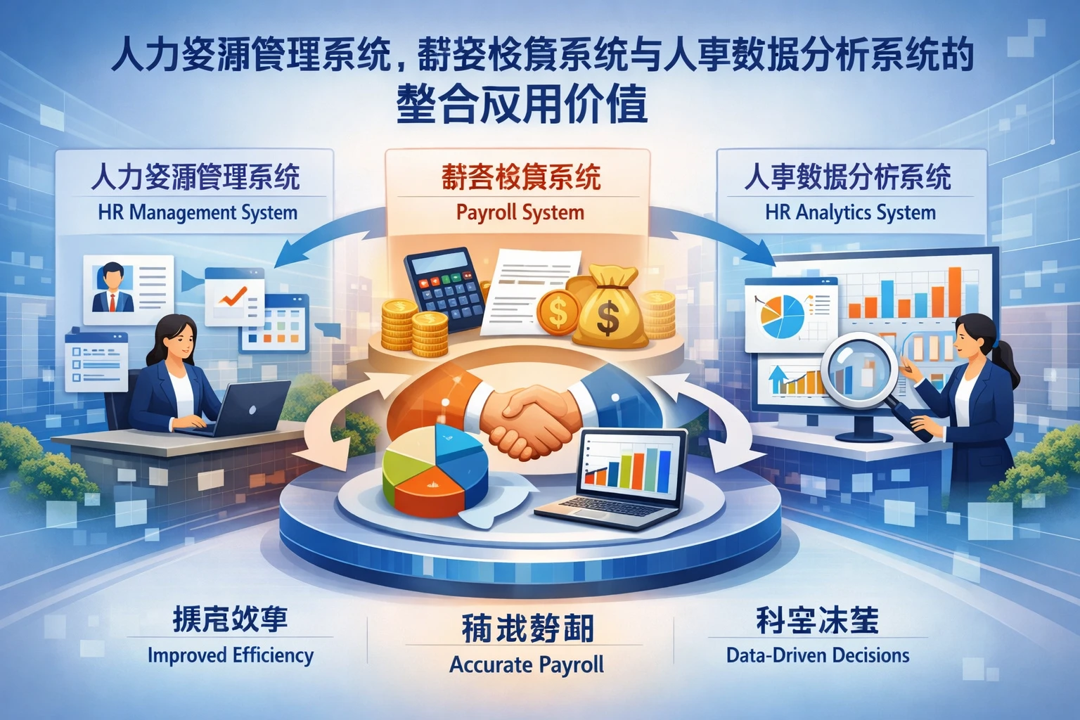 人力资源管理系统、薪资核算系统与人事数据分析系统的整合应用价值