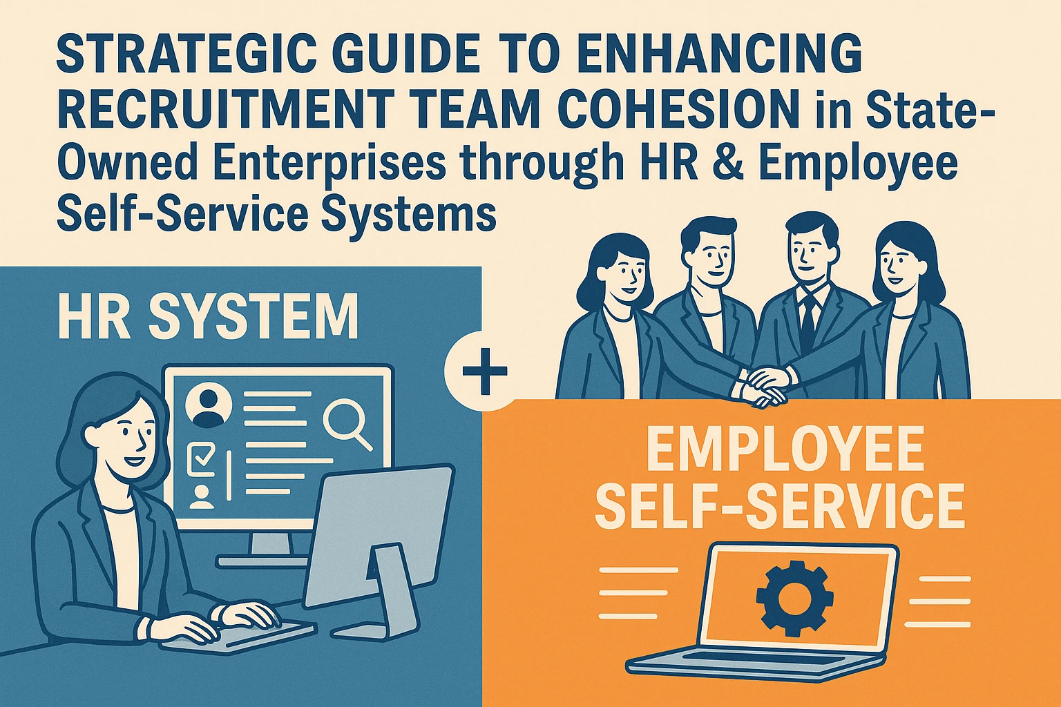 利用HR系统与员工自助系统提升国企招聘团队凝聚力的战略指南