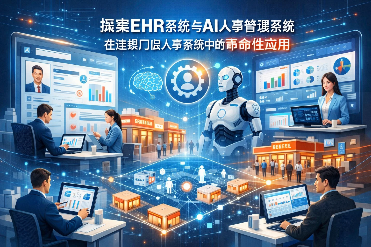 探索ehr系统与AI人事管理系统在连锁门店人事系统中的革命性应用