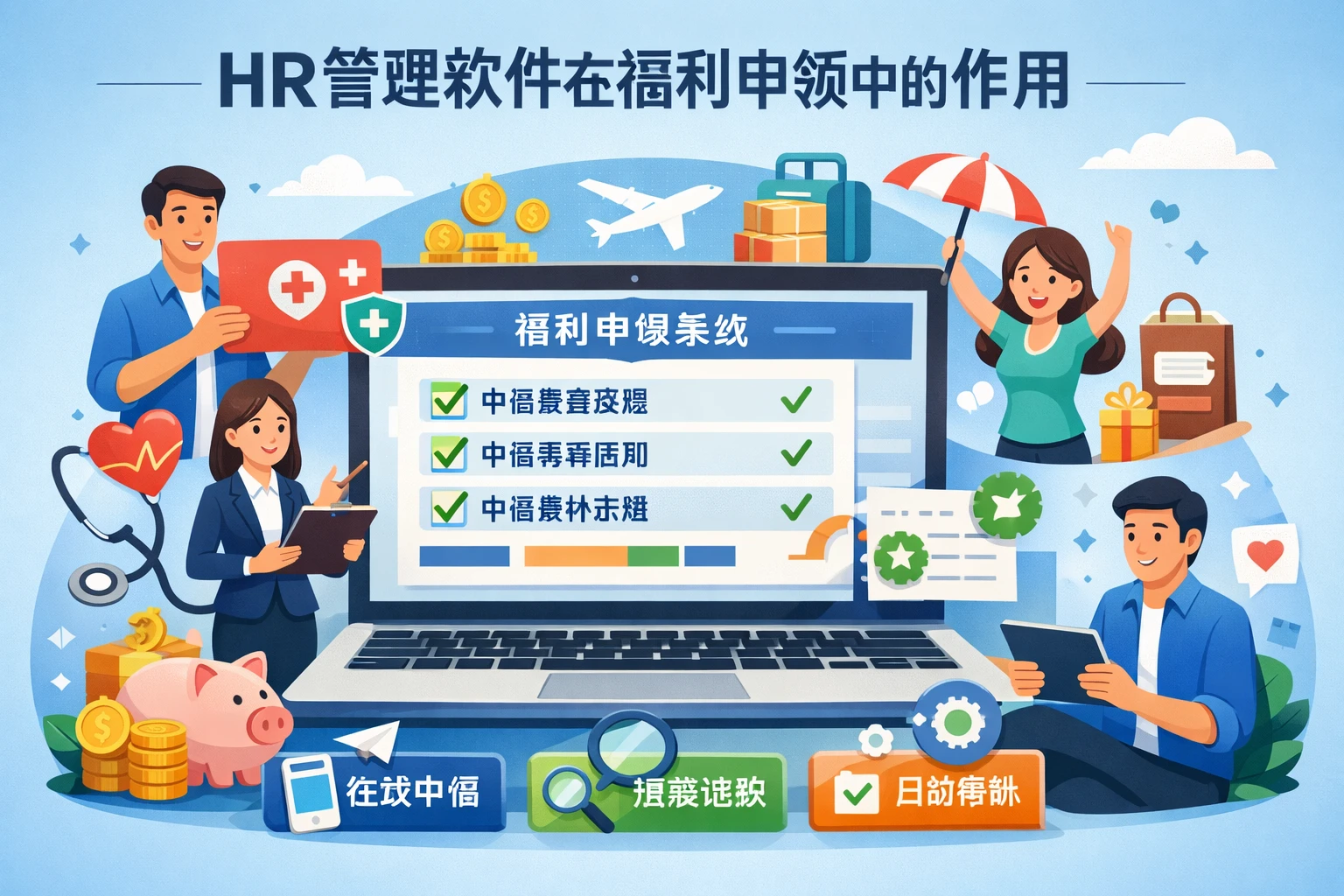 HR管理软件在福利申领中的作用