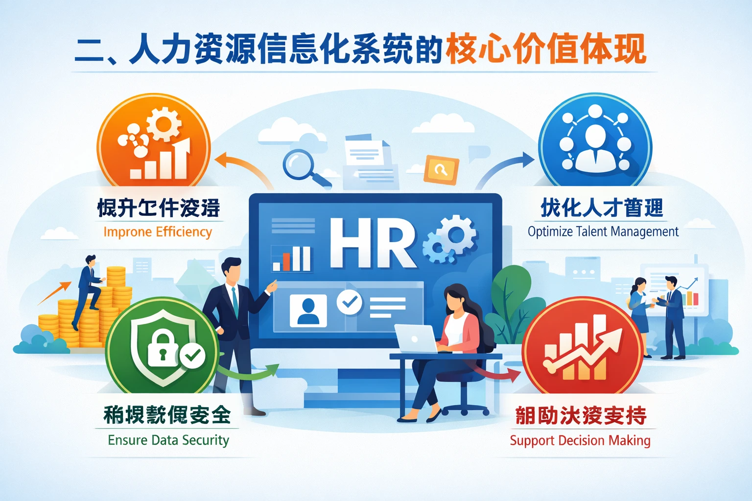 二、人力资源信息化系统的核心价值体现