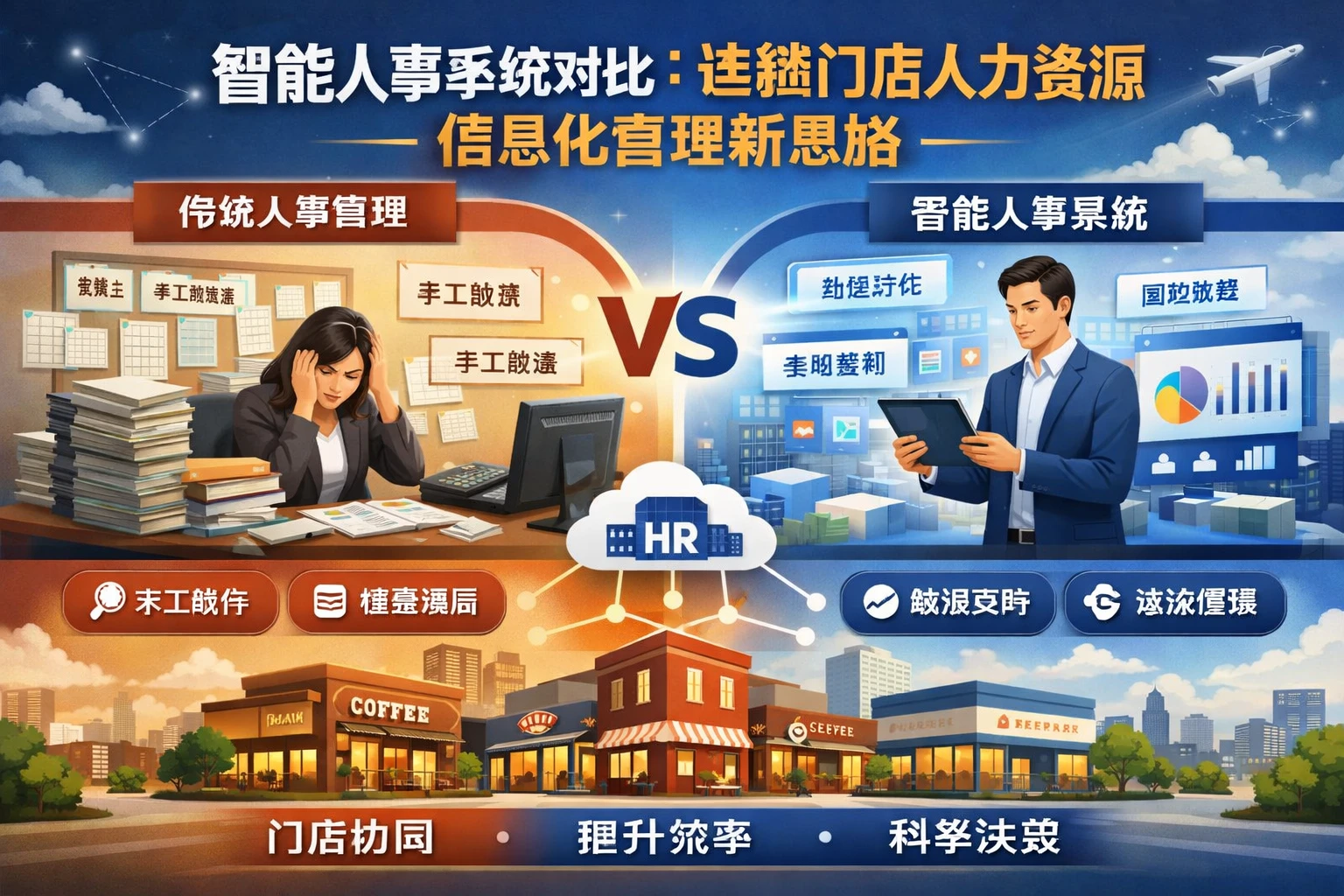 智能人事系统对比：连锁门店人力资源信息化管理新思路